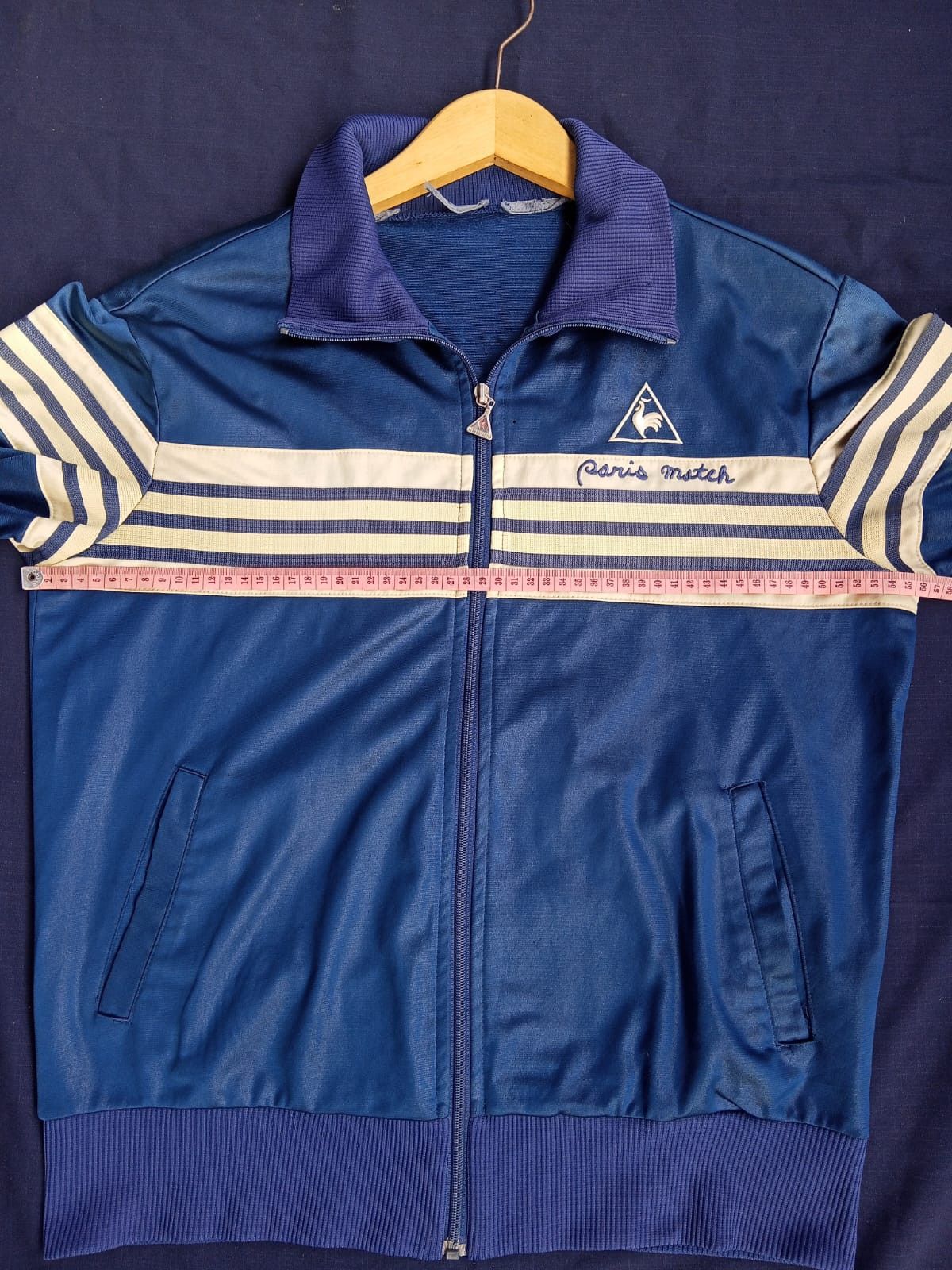 Le Coq Sportif × Vintage Vintage 90s Le Coq Sportif Track Top Zip Jacket Size US L / EU 52-54 / 3 - 5 Thumbnail