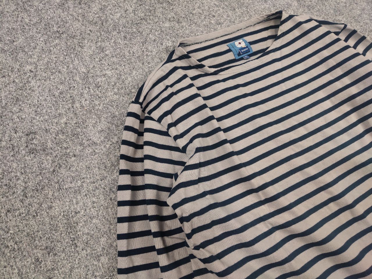 Vintage Mousqueton Mario Breton Top Long sleeve Gray Vintage France Size US L / EU 52-54 / 3 - 10 Thumbnail