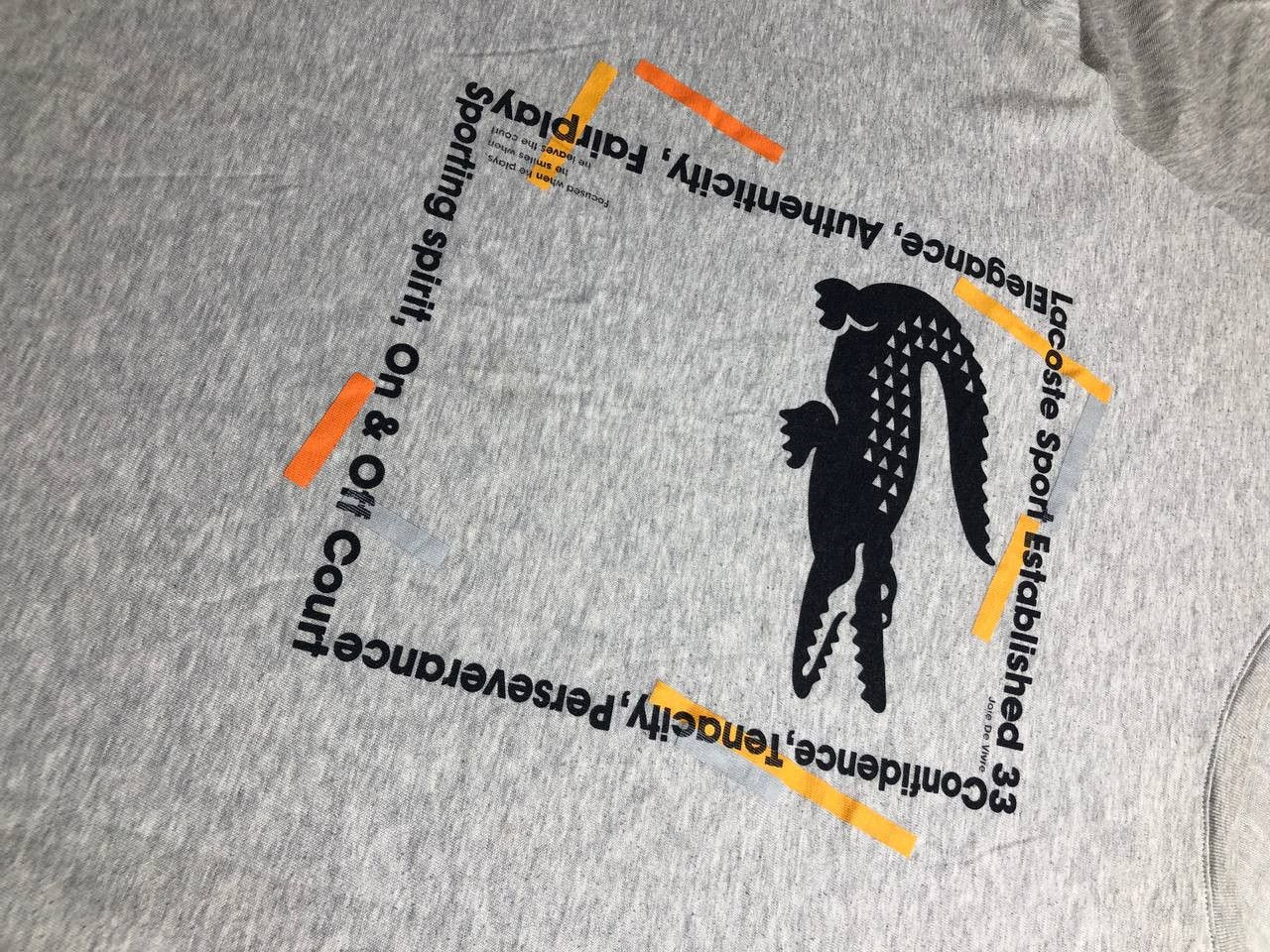 Lacoste × Peanuts Mens Vintage Lacoste Peanuts T Shirt big logo y2k luxury OG Size US L / EU 52-54 / 3 - 13 Thumbnail