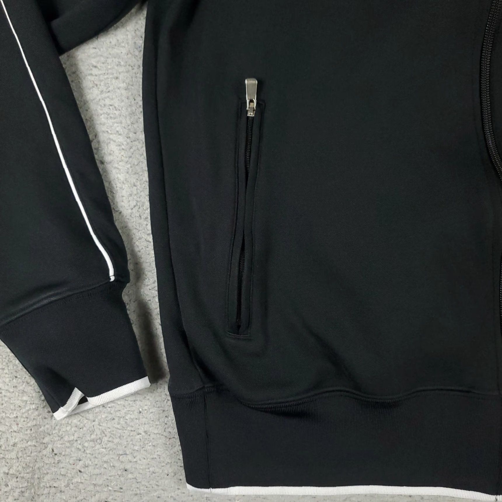 Nike Nike Jacket Womens Size Medium Black NFL Superbowl Full Zip Up Track Sweater Size M / US 6-8 / IT 42-44 - 4 Thumbnail
