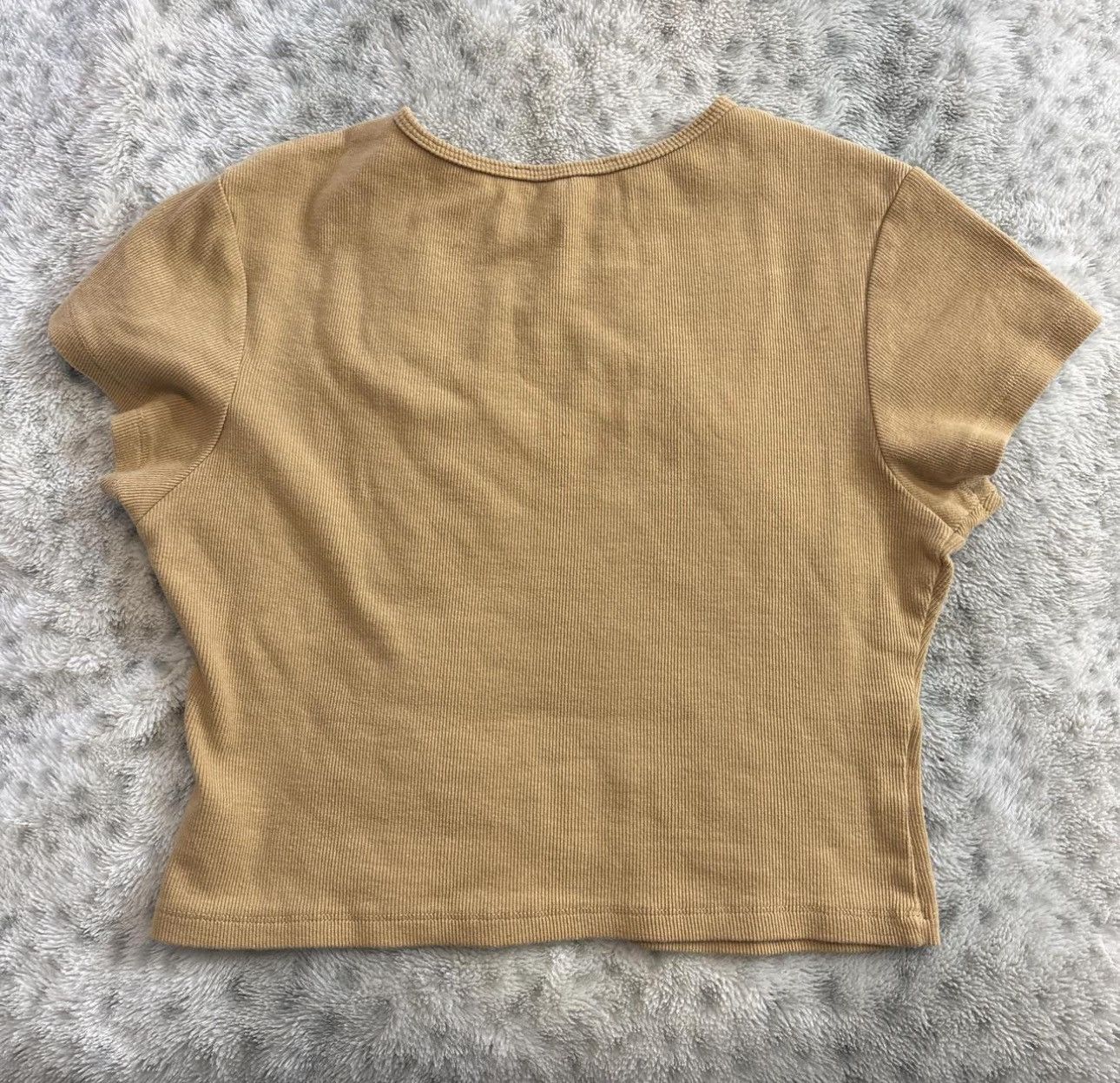 I.AM.GIA IAMGIA Tan Cropped Top Size S / US 4 / IT 40 - 3 Thumbnail