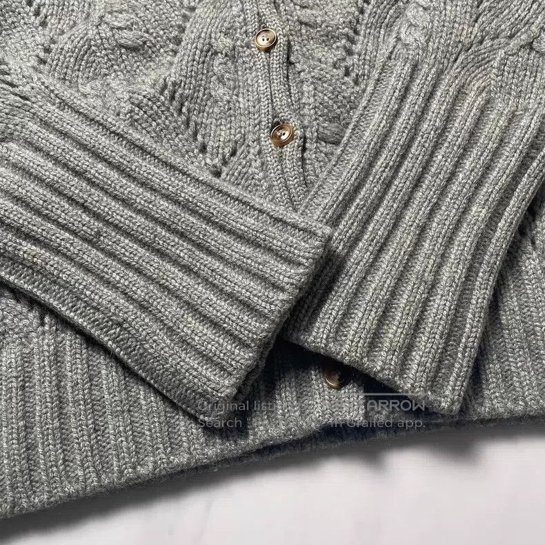 Loro Piana Loro Piana Cashmere knitted cardigan Size M / US 6-8 / IT 42-44 - 6 Thumbnail