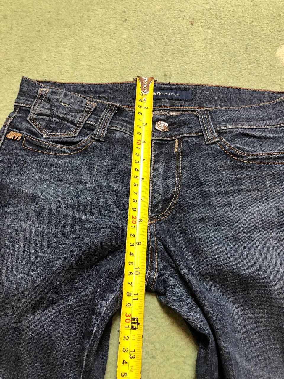 Miss Sixty Miss Sixty jeans blue vintage crazy Y2K made in Italy Size 29" - 17 Thumbnail