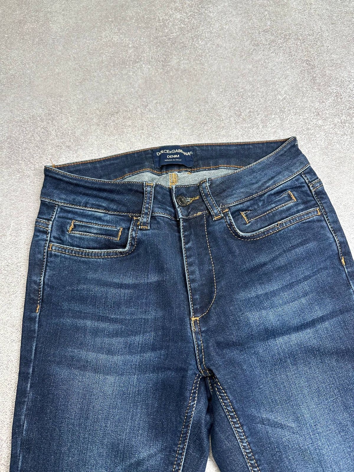 Dolce & Gabbana Vintage Dolce Gabbana Denim Y2K Pants Jeans Rare 26 Size 26" / US 2 / IT 38 - 6 Thumbnail