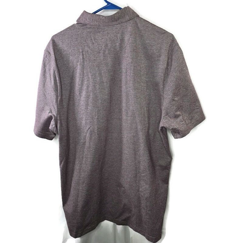 Buffalo David Bitton Men's Buffalo David Bitton Heathered Burgundy Polo Size XL Size US XL / EU 56 / 4 - 7 Thumbnail
