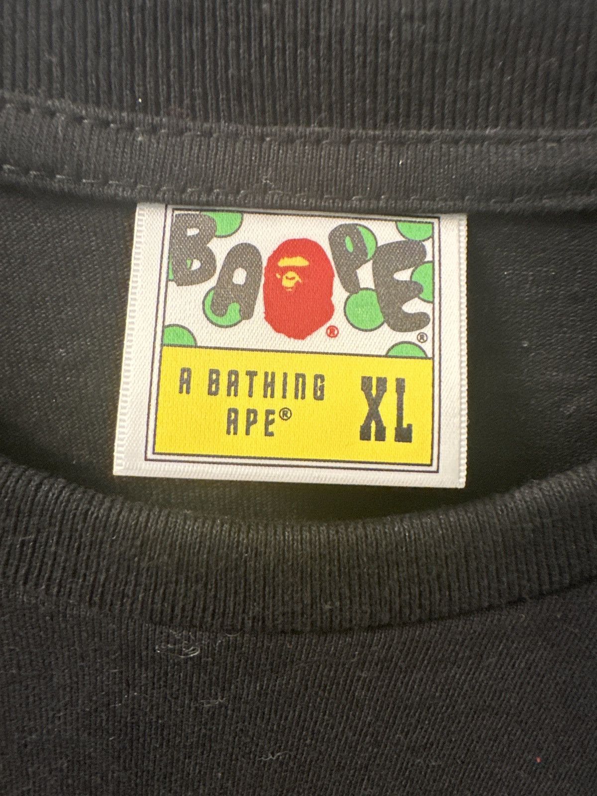 Bape Bape Baby Milo Palm Trees Black Tee Size US XL / EU 56 / 4 - 3 Thumbnail