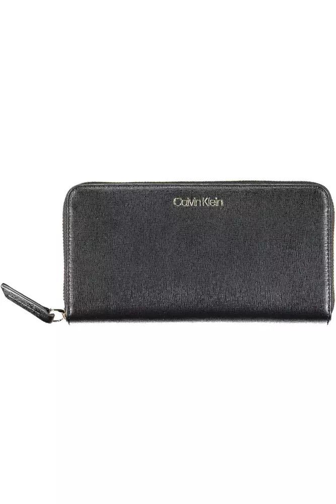 Calvin Klein Black Polyethylene Women Women's Wallet Size ONE SIZE - 1 Thumbnail