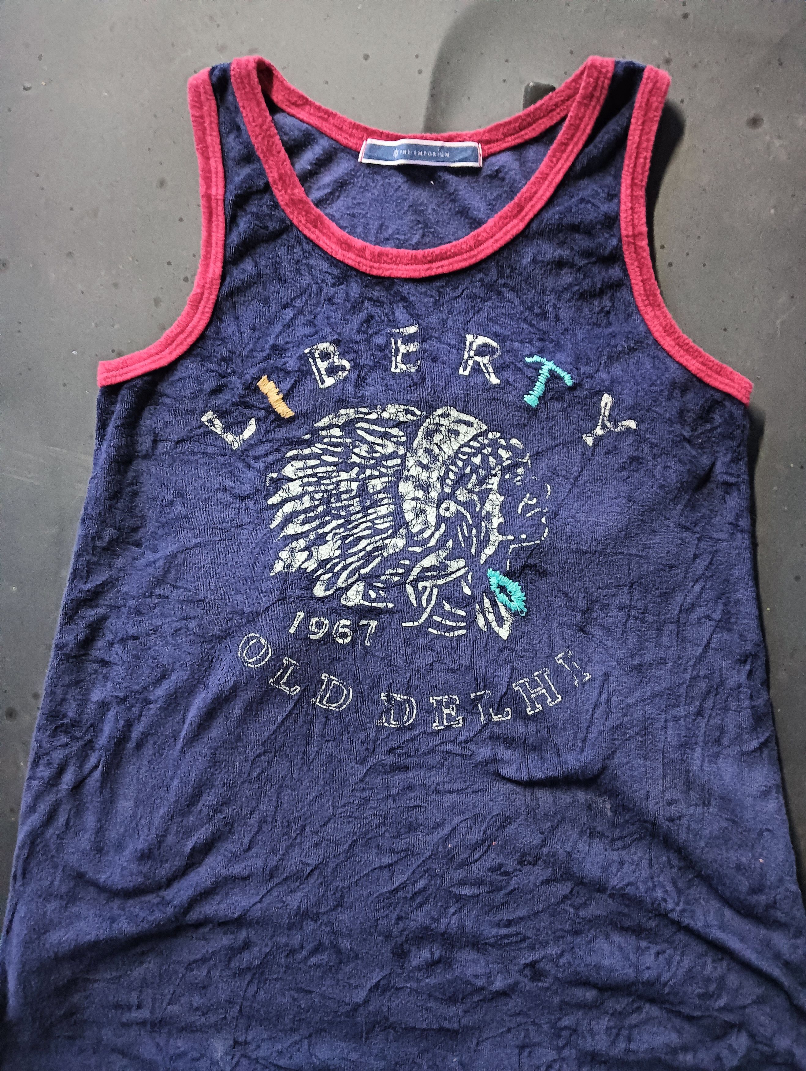 Japanese Brand THE EMPORIUM TANK TOP Size L / US 10 / IT 46 - 1 Thumbnail