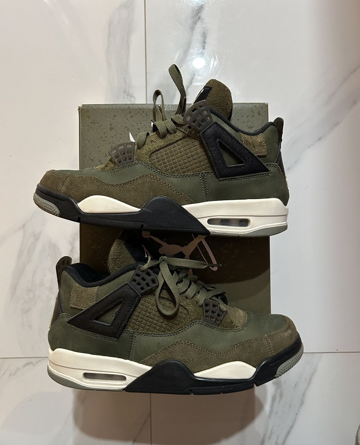 Jordan Brand Air Jordan 4 Craft Olive Size US 8.5 / EU 41-42 - 1 Thumbnail