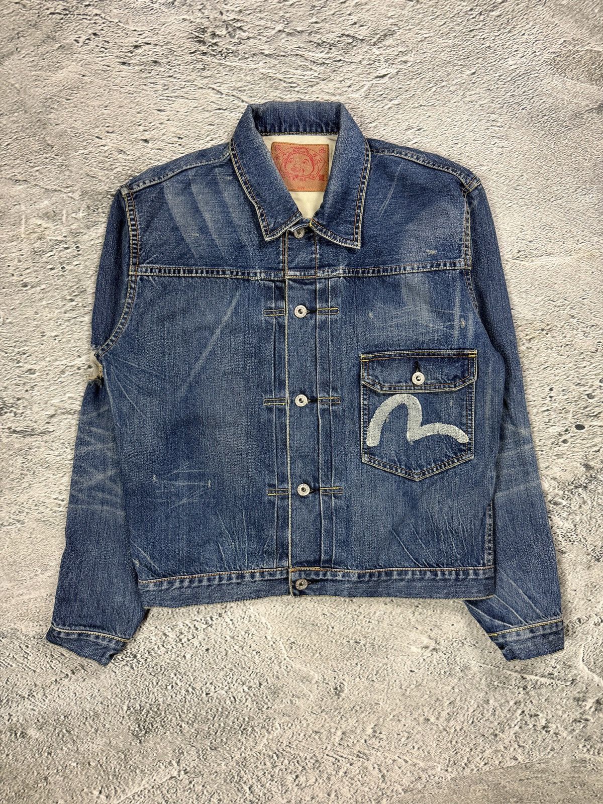 Evisu × Palace 2024 S/S Evisu X Palace Denim Jacket | Grailed