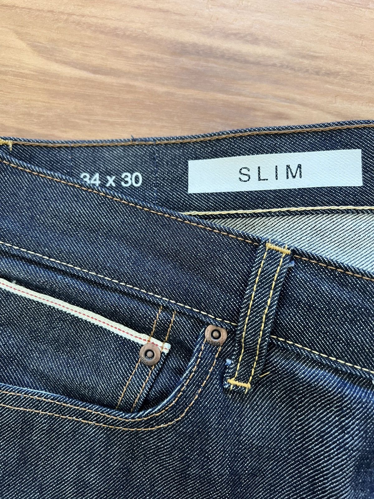 Gap Selvedge Gap Slim Fit Jeans Size US 34 / EU 50 - 5 Thumbnail