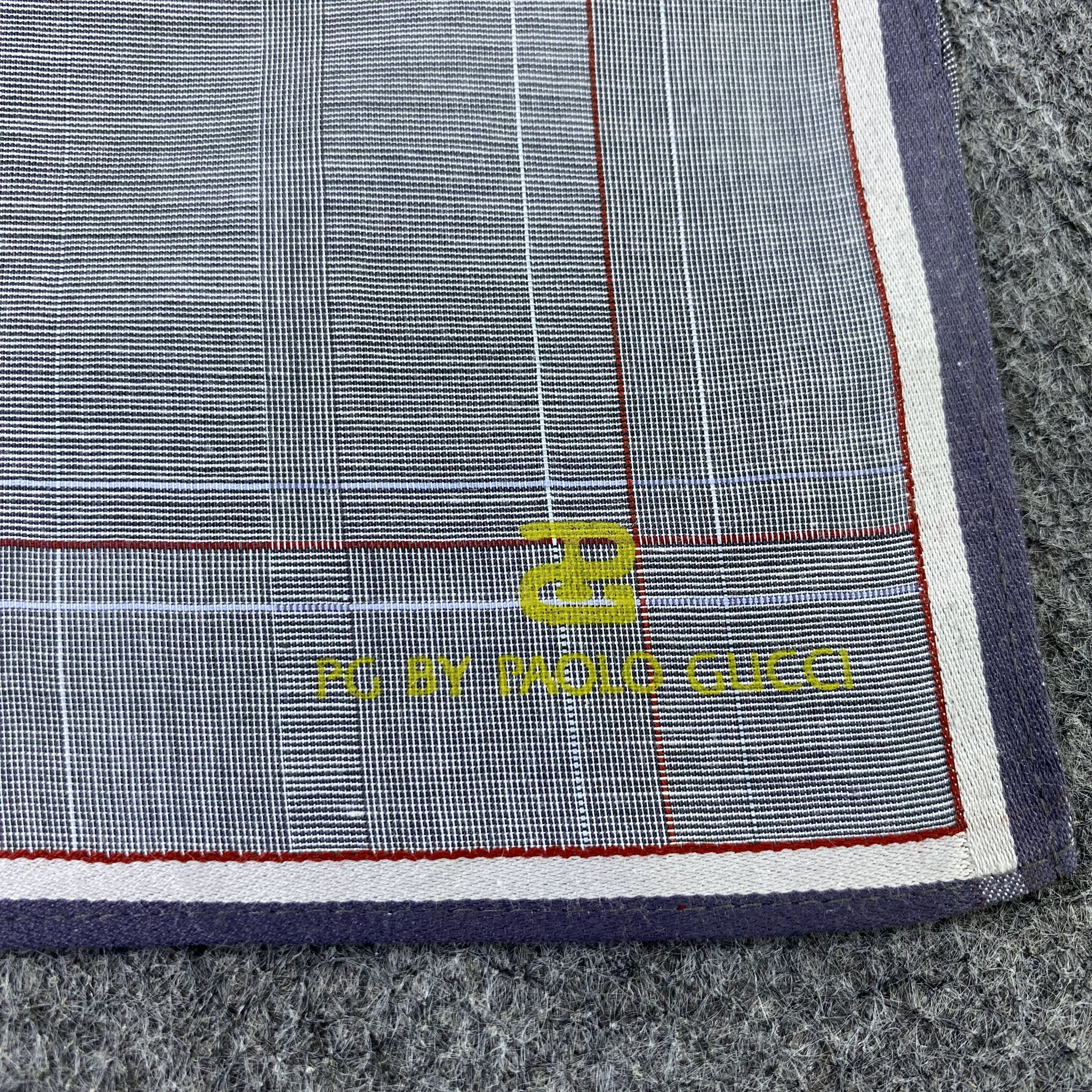 Paolo Gucci Paolo Gucci Handkerchief Neckerchief Bandana-B2009 Size ONE SIZE - 7 Thumbnail