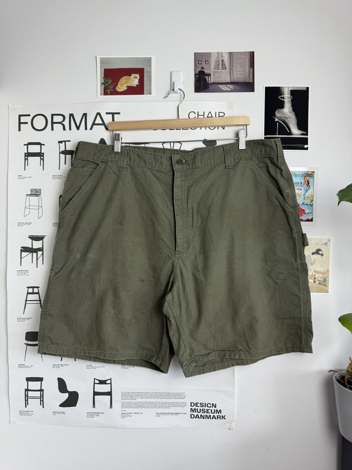 Carhartt Vintage 90s Carhartt carpenter shorts 42 workwear skate usa Size US 42 / EU 58 - 2 Thumbnail