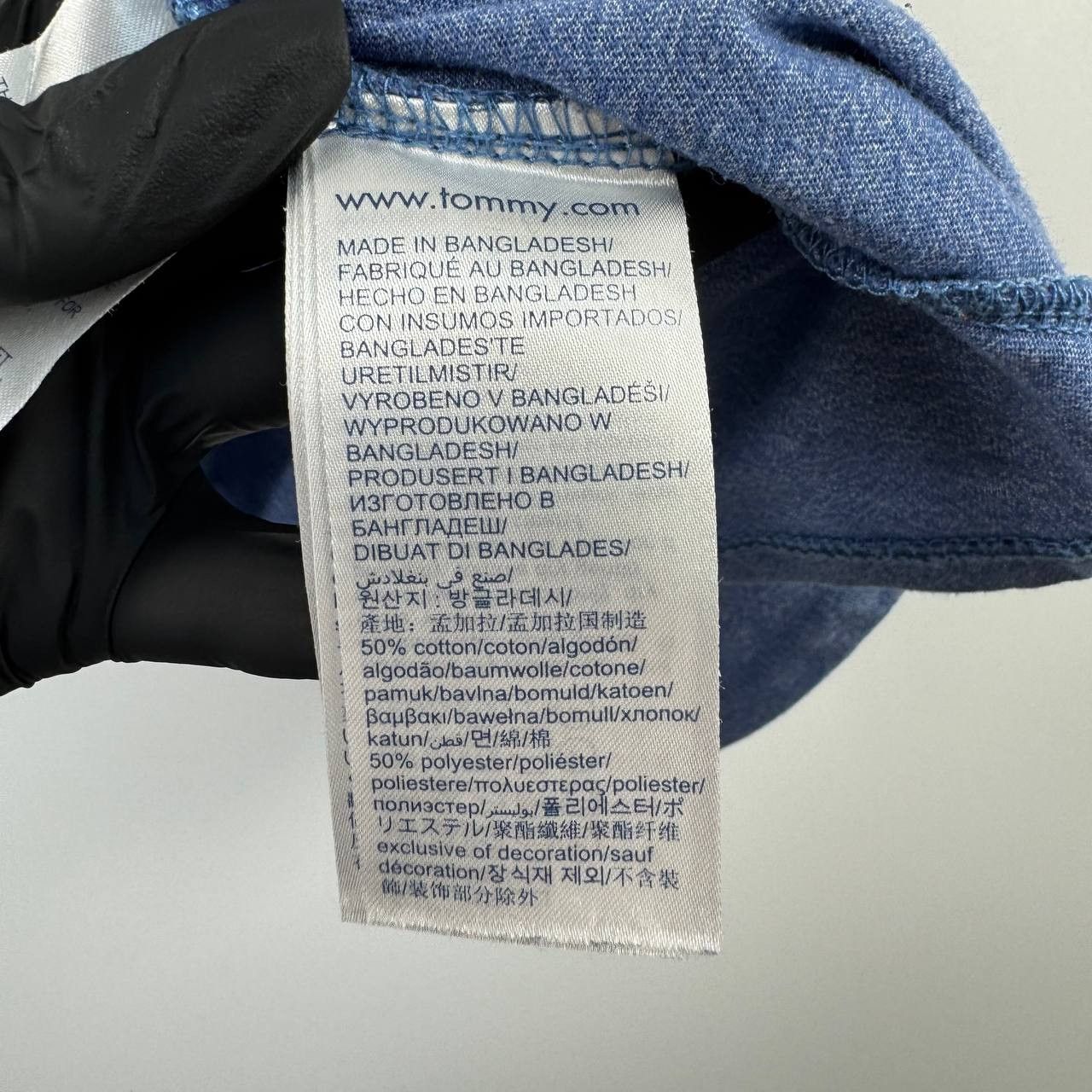 Tommy Hilfiger Tommy Hilfiger Basic Logo T-Shirt Blue Mens Size M Size US M / EU 48-50 / 2 - 4 Thumbnail