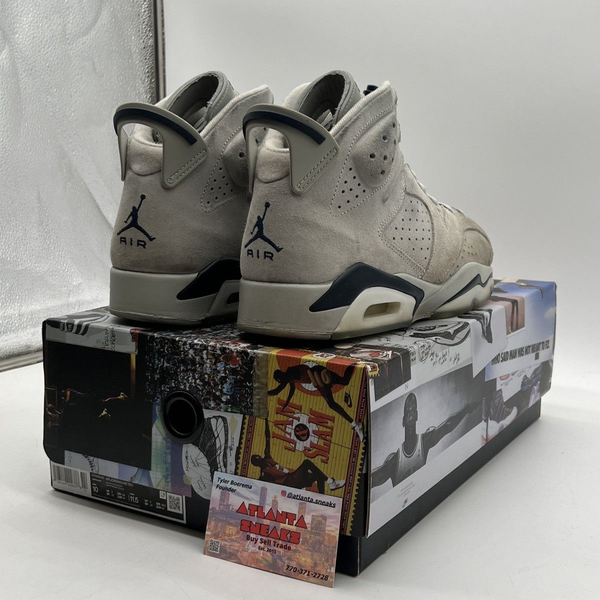 Jordan Brand Air Jordan 6 Georgetown Size US 10 / EU 43 - 4 Thumbnail