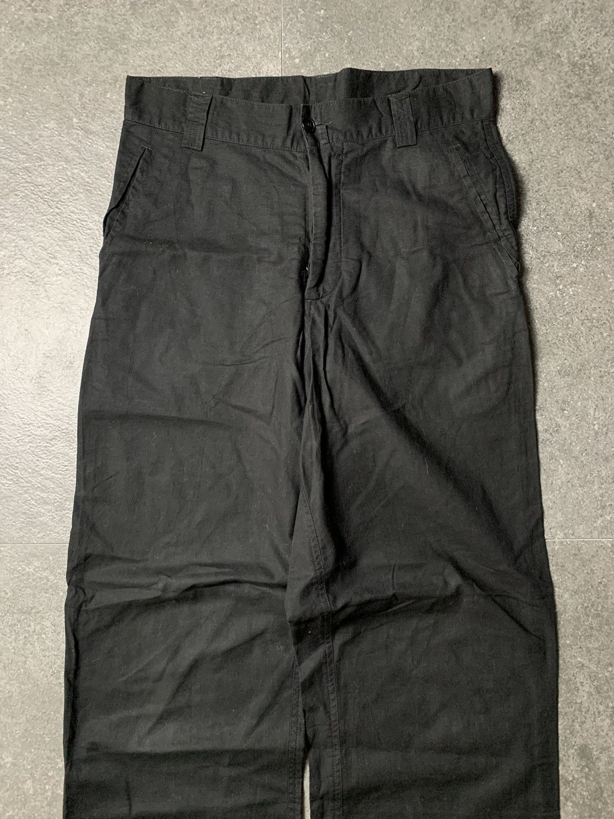 agnes b. 1990s Agnes B Homme Linen Pants Size US 27 - 3 Thumbnail