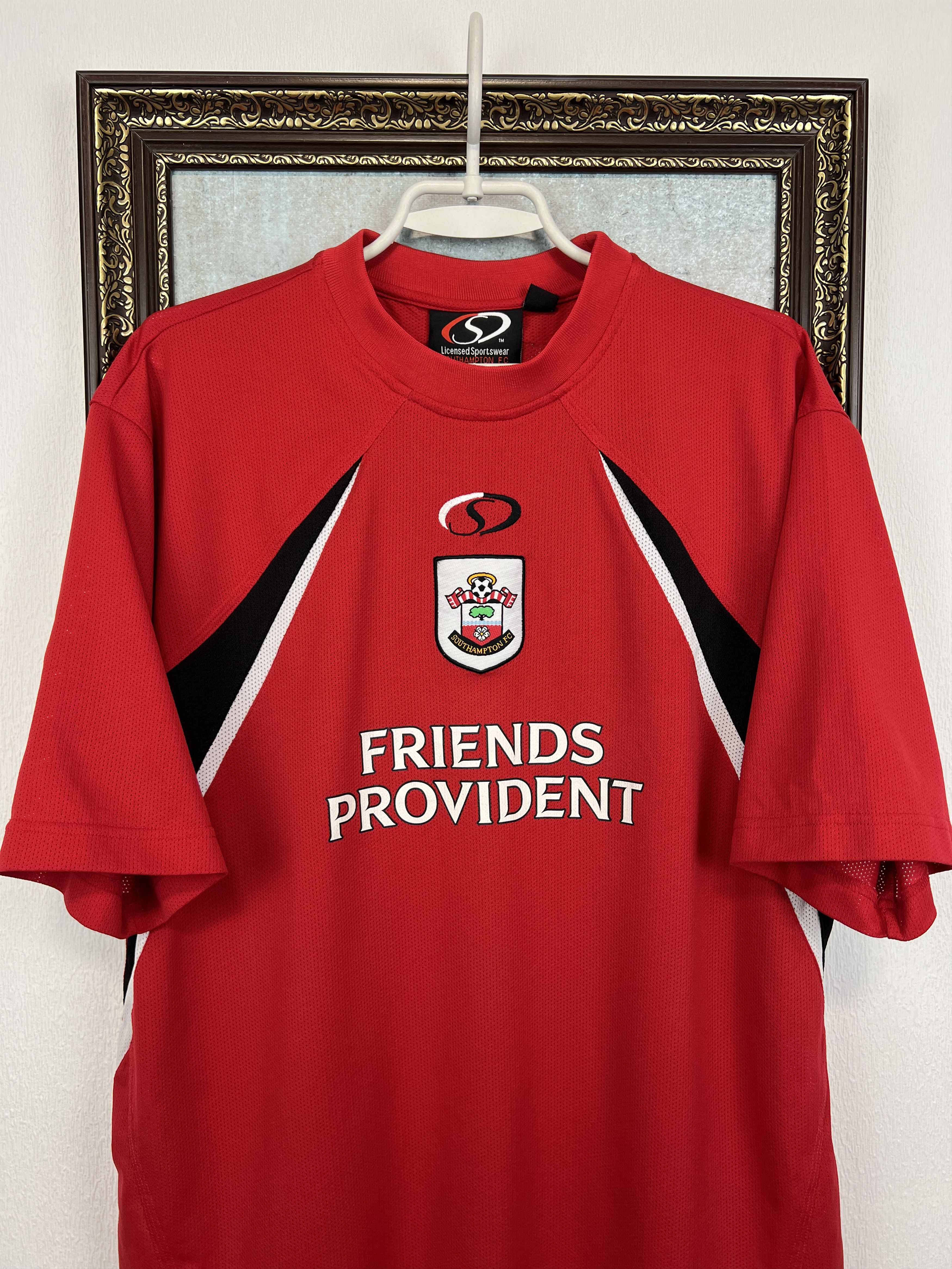 Vintage 2000's Southampton Football Train Shirt Soccer Jersey Trikot Size US XL / EU 56 / 4 - 2 Thumbnail