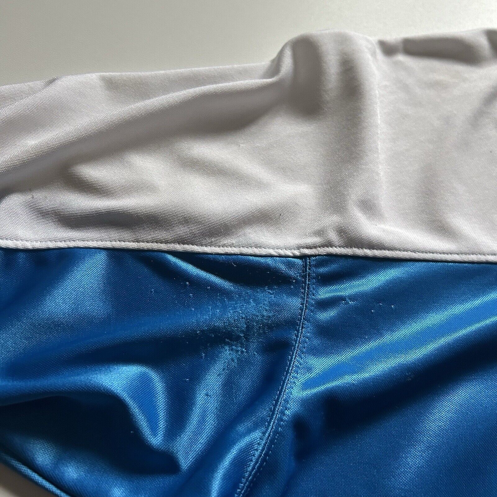 Nike Vintage 90s Nike Air Swoosh Jersey T Shirt Large Blue Rare Size US L / EU 52-54 / 3 - 8 Thumbnail