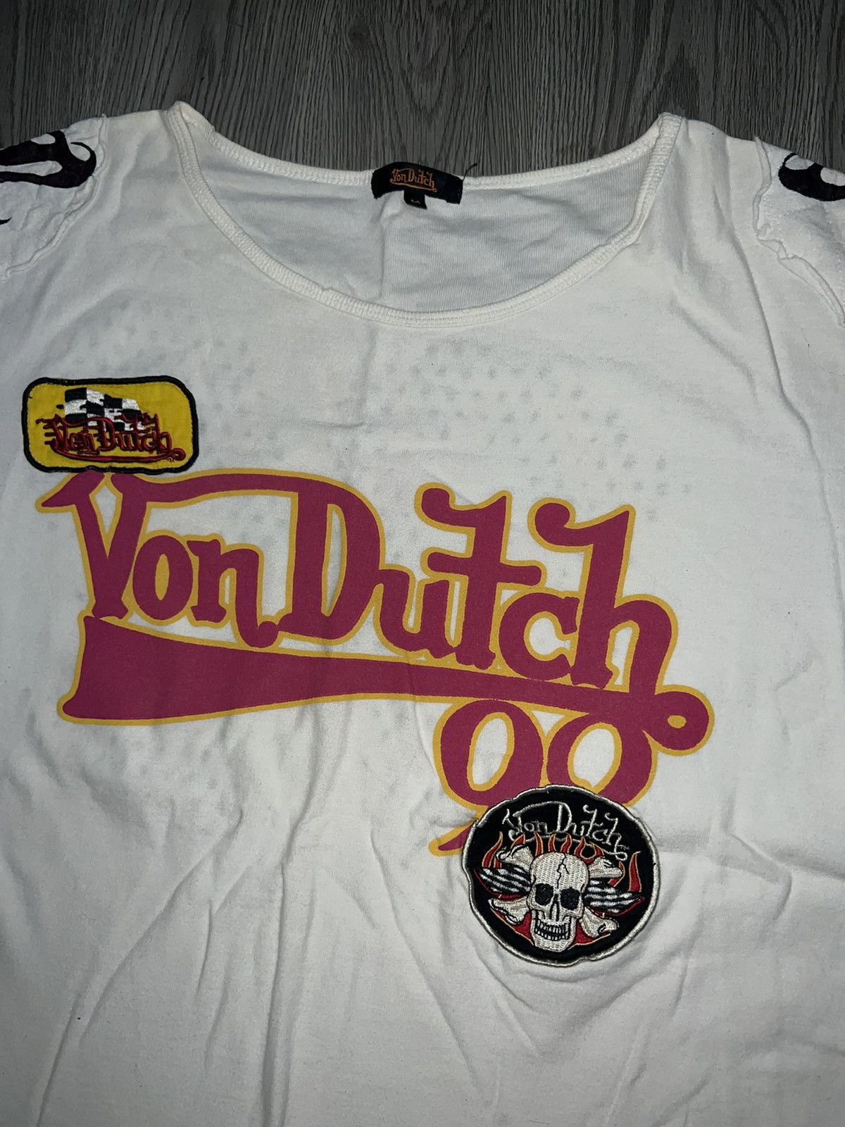 Von Dutch VonDutch flame skull tshirt ☠️ 🔥 Size US M / EU 48-50 / 2 - 4 Thumbnail