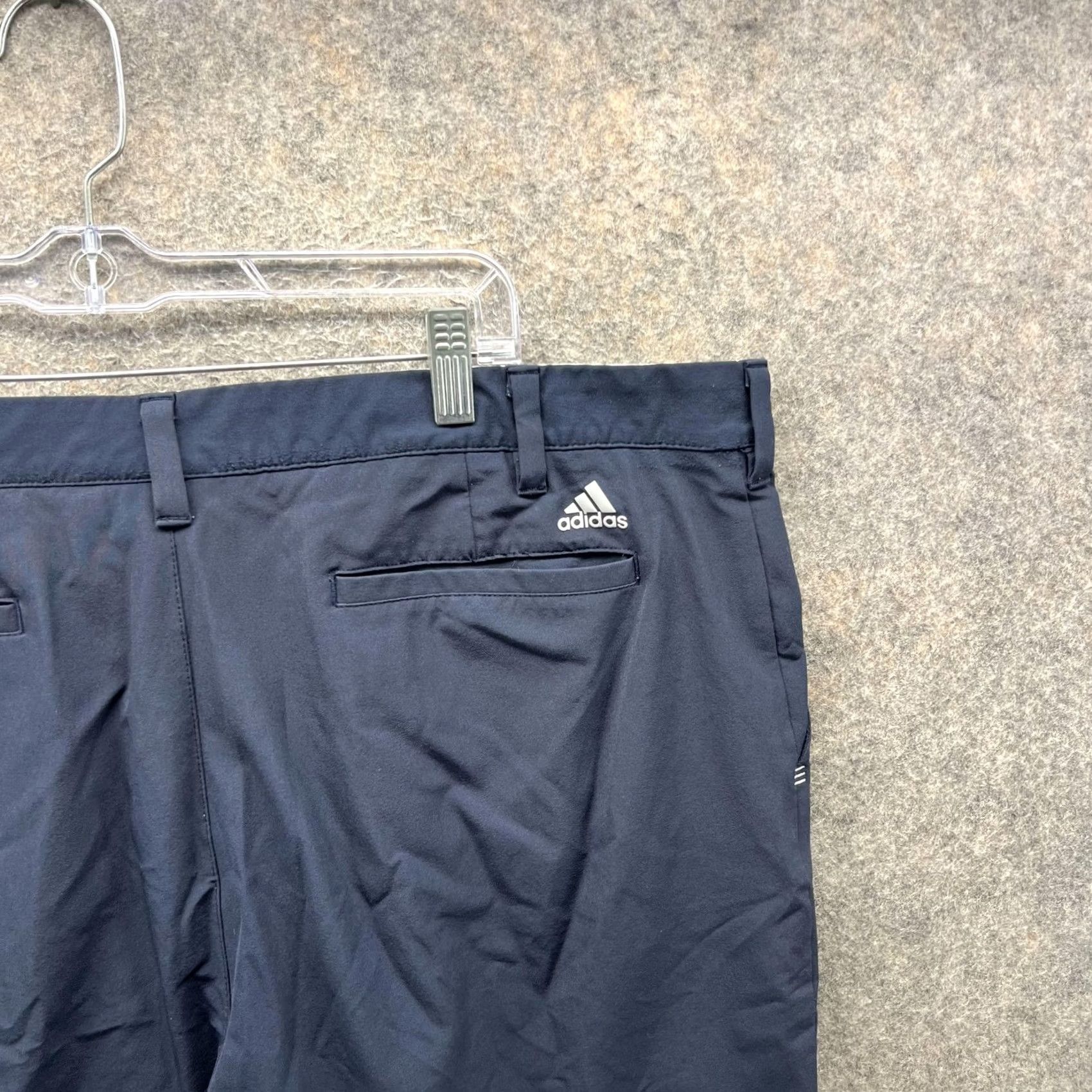 Adidas Adidas Golf Shorts Mens 38 Blue Twill Chino Stretch Performance 10 Inseam Size US 38 / EU 54 - 7 Thumbnail