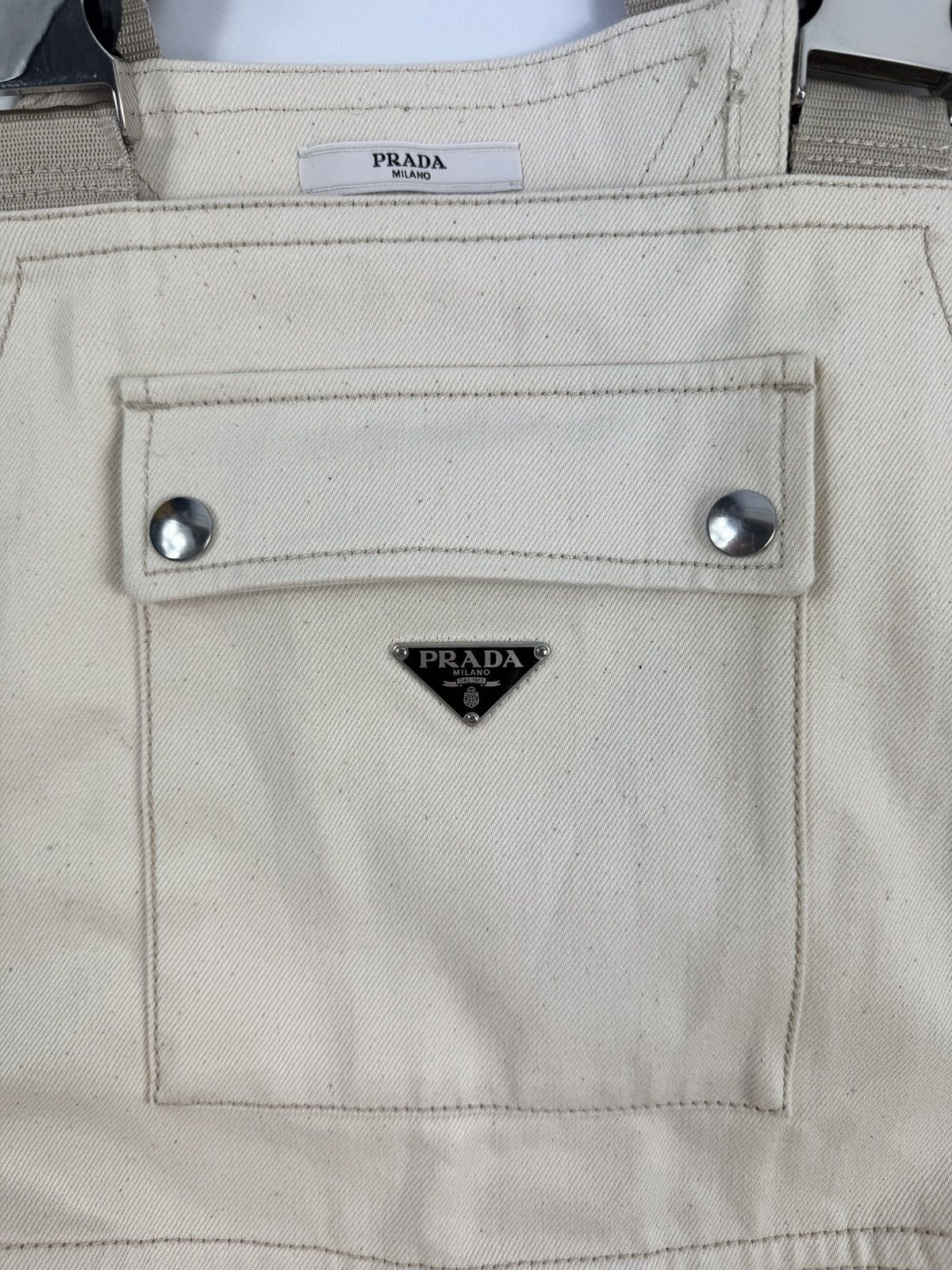Prada PRADA DENIM OVERALL Size US 34 / EU 50 - 4 Thumbnail