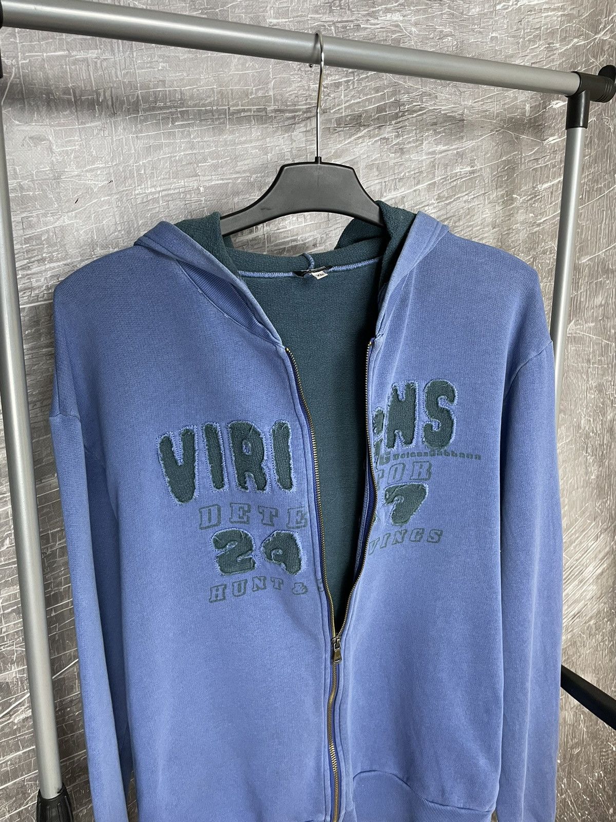 Dolce & Gabbana DOLCE GABBANA “VIRGINS DETECTOR 24/7” VINTAGE ZIP HOODIE Size US XL / EU 56 / 4 - 8 Thumbnail