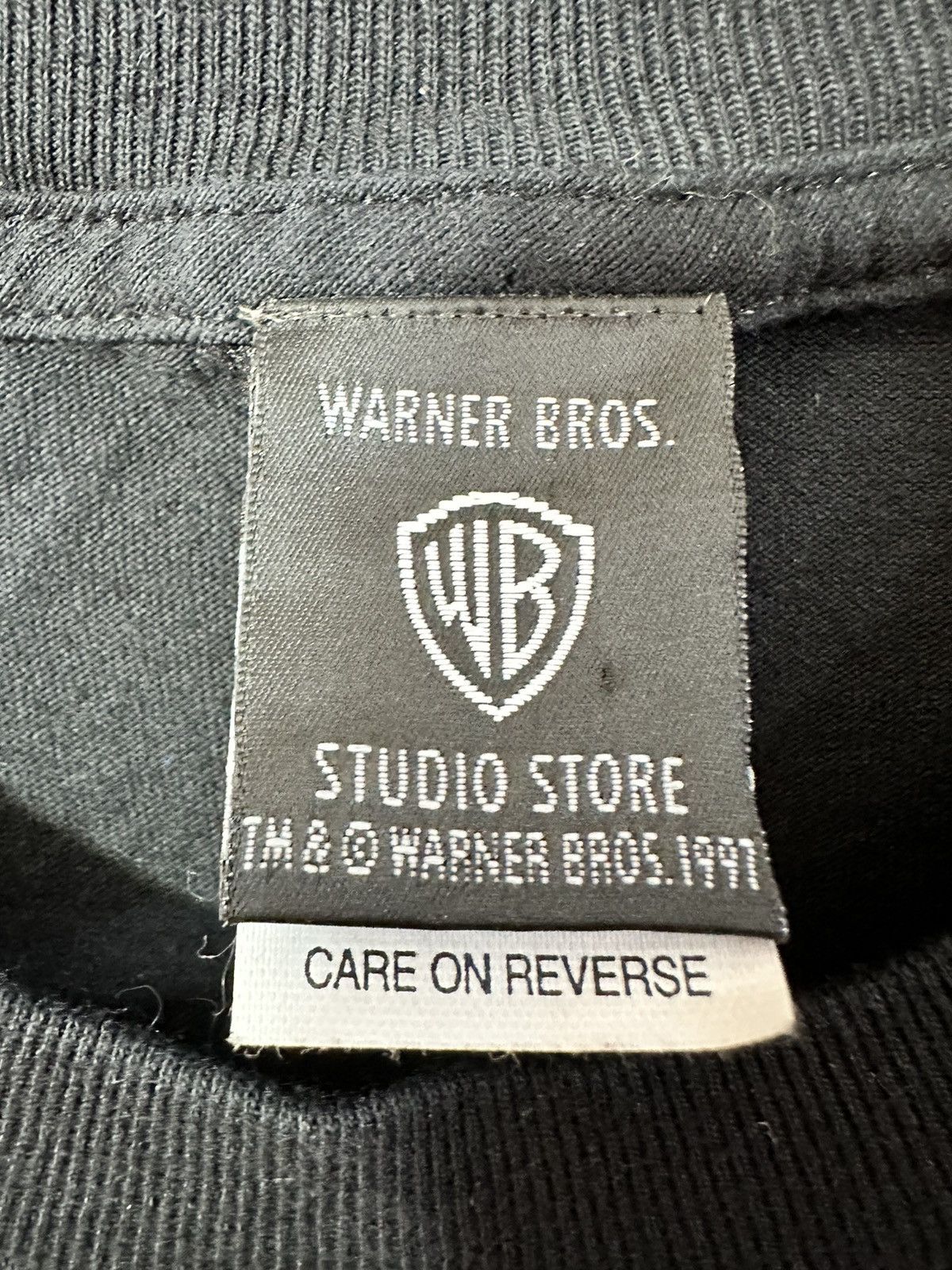 DC Comics × Warner Bros Vintage 1997 Batman DC Comics Big Logo Rare T shirt Size US L / EU 52-54 / 3 - 5 Thumbnail