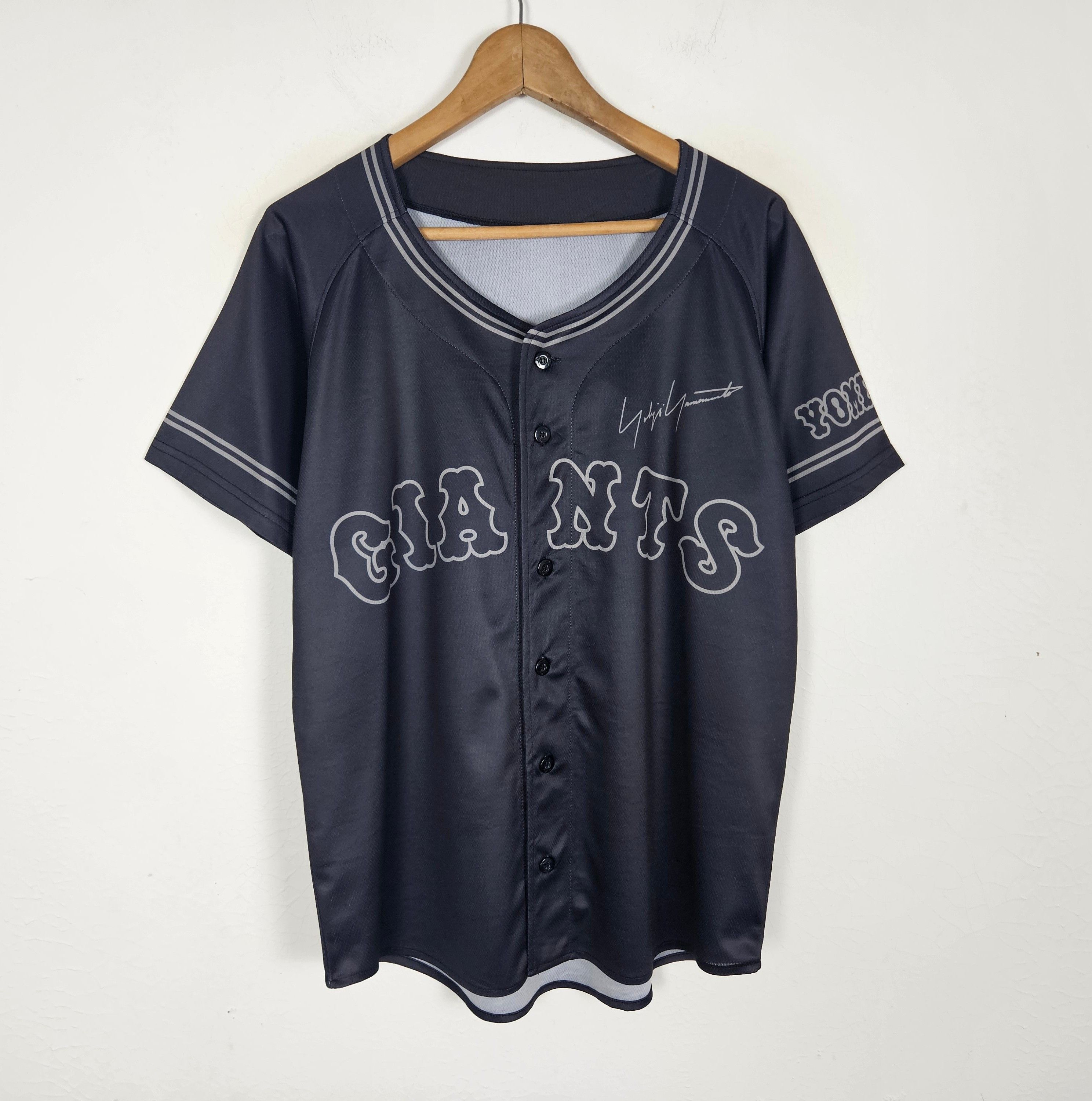 Mizuno × Yohji Yamamoto Yohji Yamamoto Yomiuri Giants Baseball Jersey 2022 Size US L / EU 52-54 / 3 - 2 Thumbnail