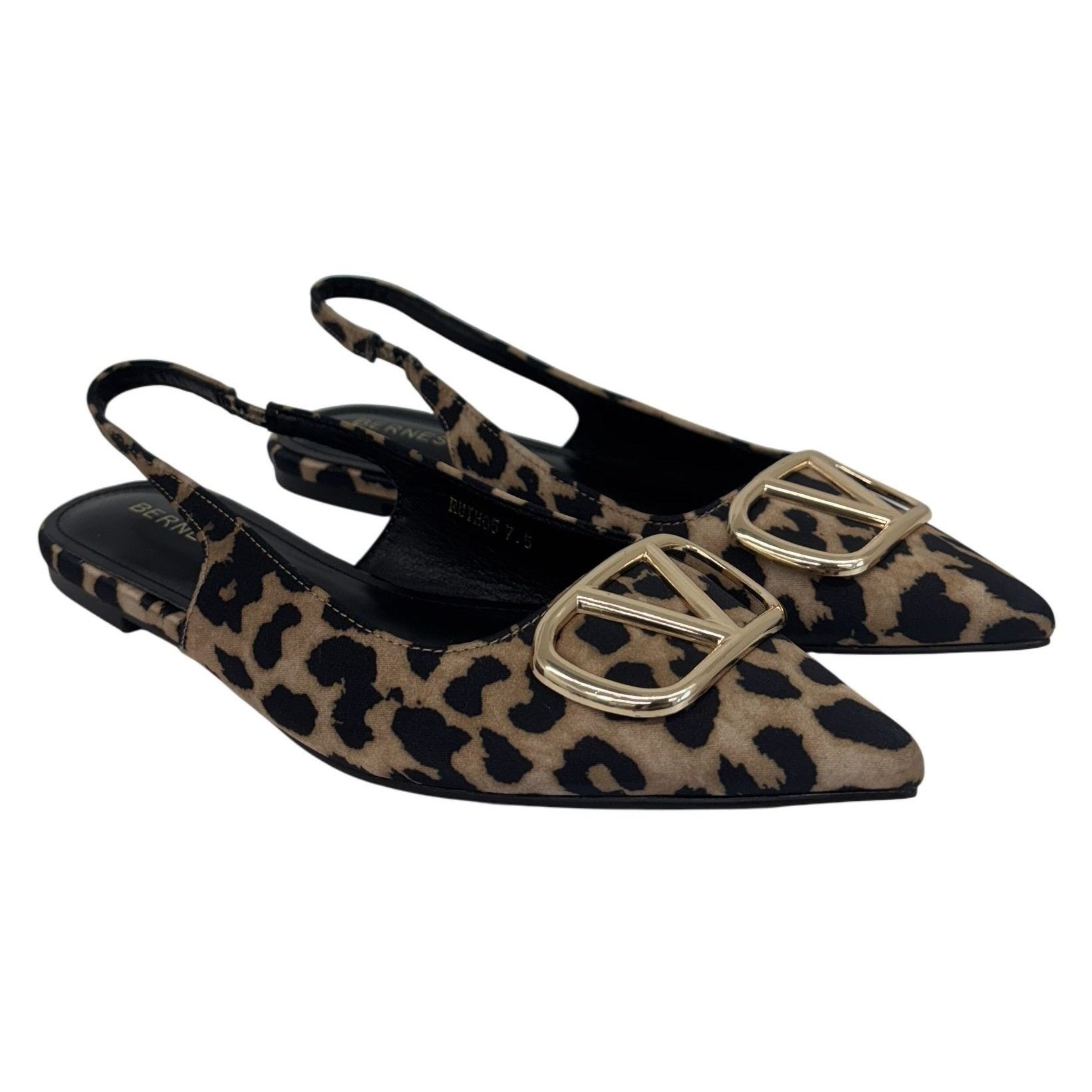 Other BERNESS / Ruthos / Leopard Print / Slingback / Flats With G Size US 8 / IT 38 - 1 Thumbnail