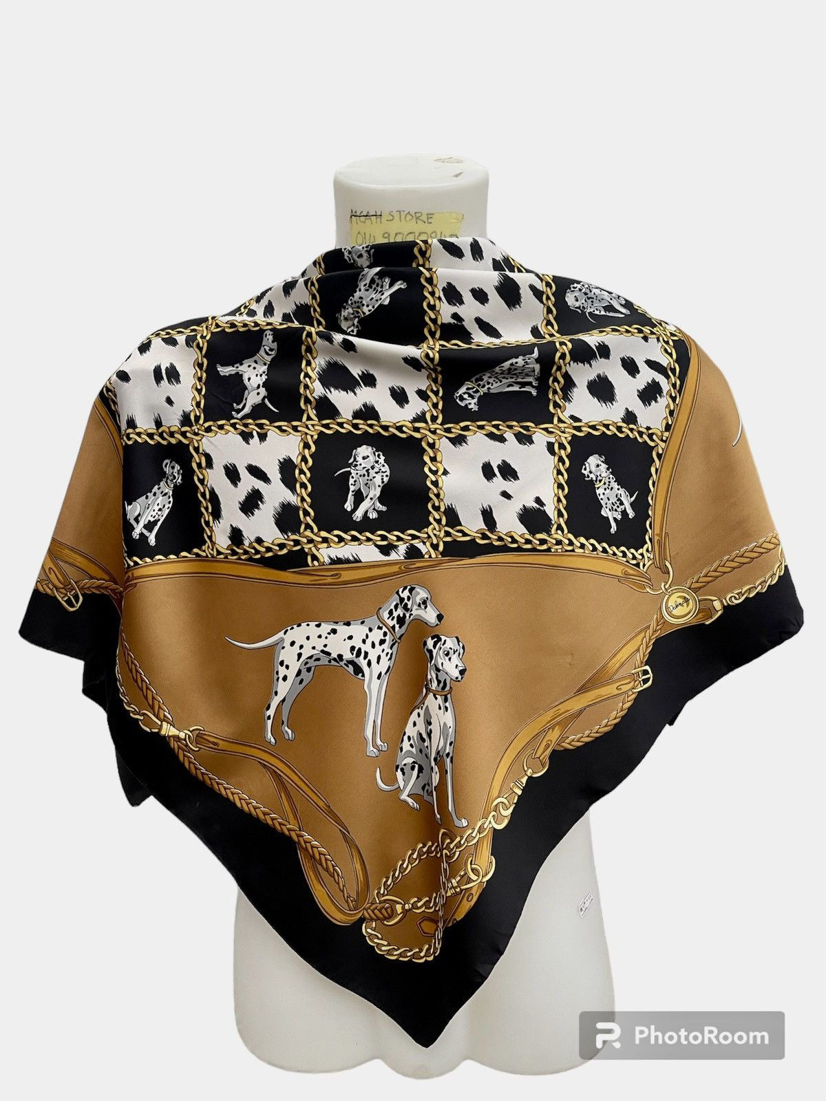 Vintage DALMATION POLYESTER SCARVES Size ONE SIZE - 2 Thumbnail