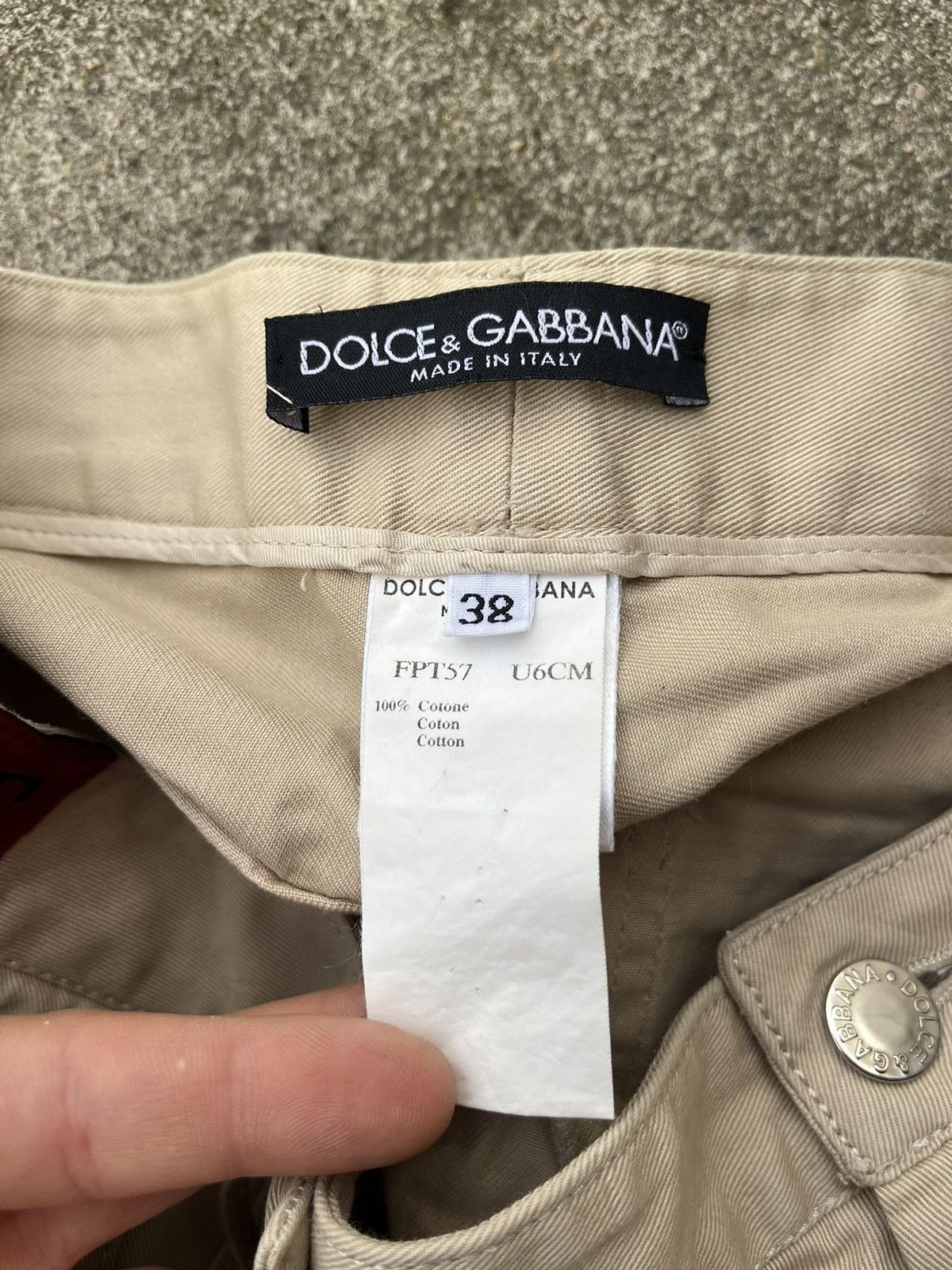 Dolce & Gabbana Dolce Gabbana Love multi button pants Size 26" / US 2 / IT 38 - 6 Thumbnail