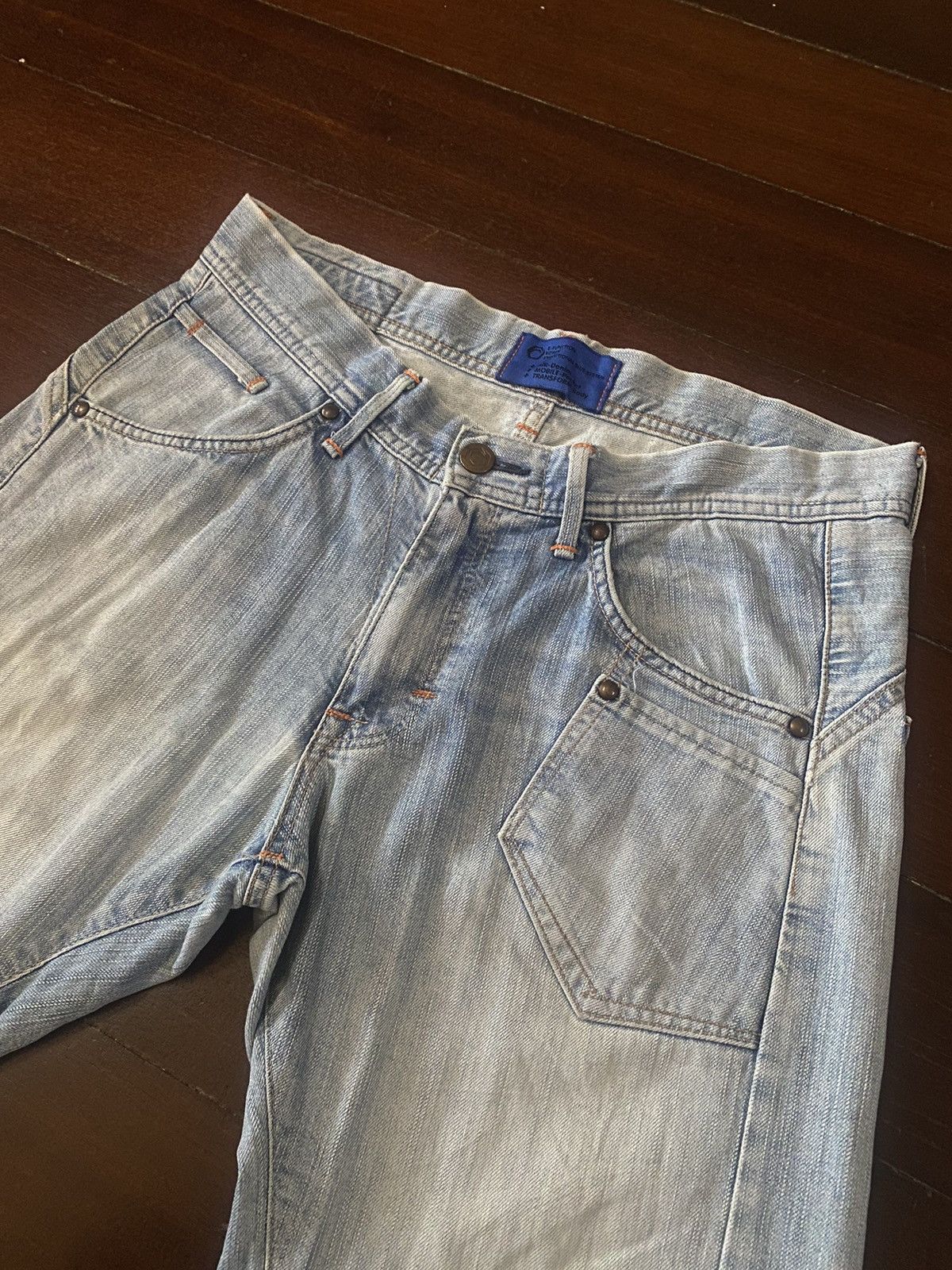 Edwin × If Six Was Nine × JNCO Wide Leg Jeans Edwin E Function Loose nice faded Y2k Size US 35 - 6 Thumbnail