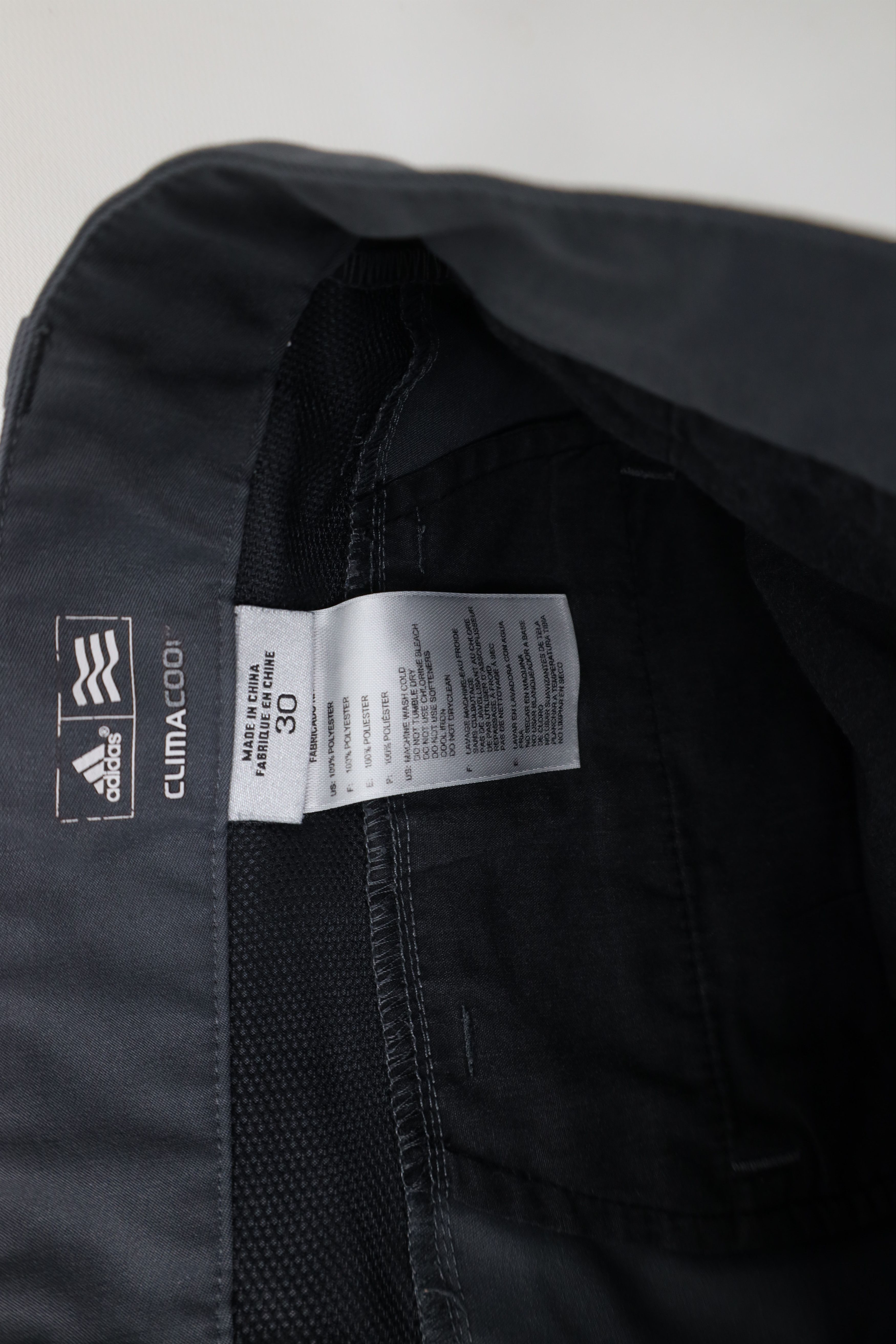 Adidas × Vintage Adidas Golf Spell Out Vented Tech Golfing Chino Shorts Gray Size US 30 / EU 46 - 7 Thumbnail
