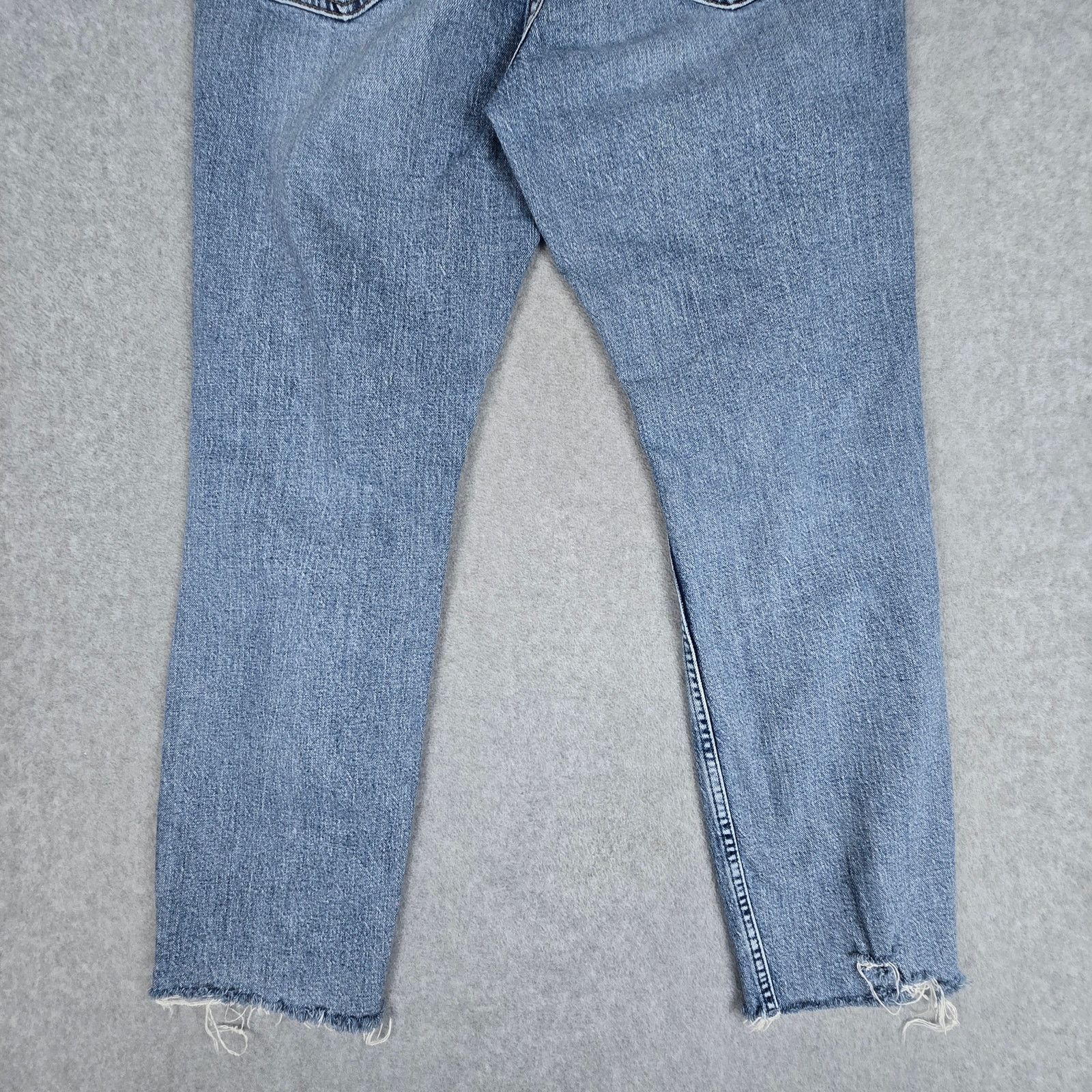 Silver Jeans Co. Silver Jeans 36x27 Not Your Boyfriends Distressed Raw Hem Size 36" / US 14 / IT 50 - 10 Thumbnail