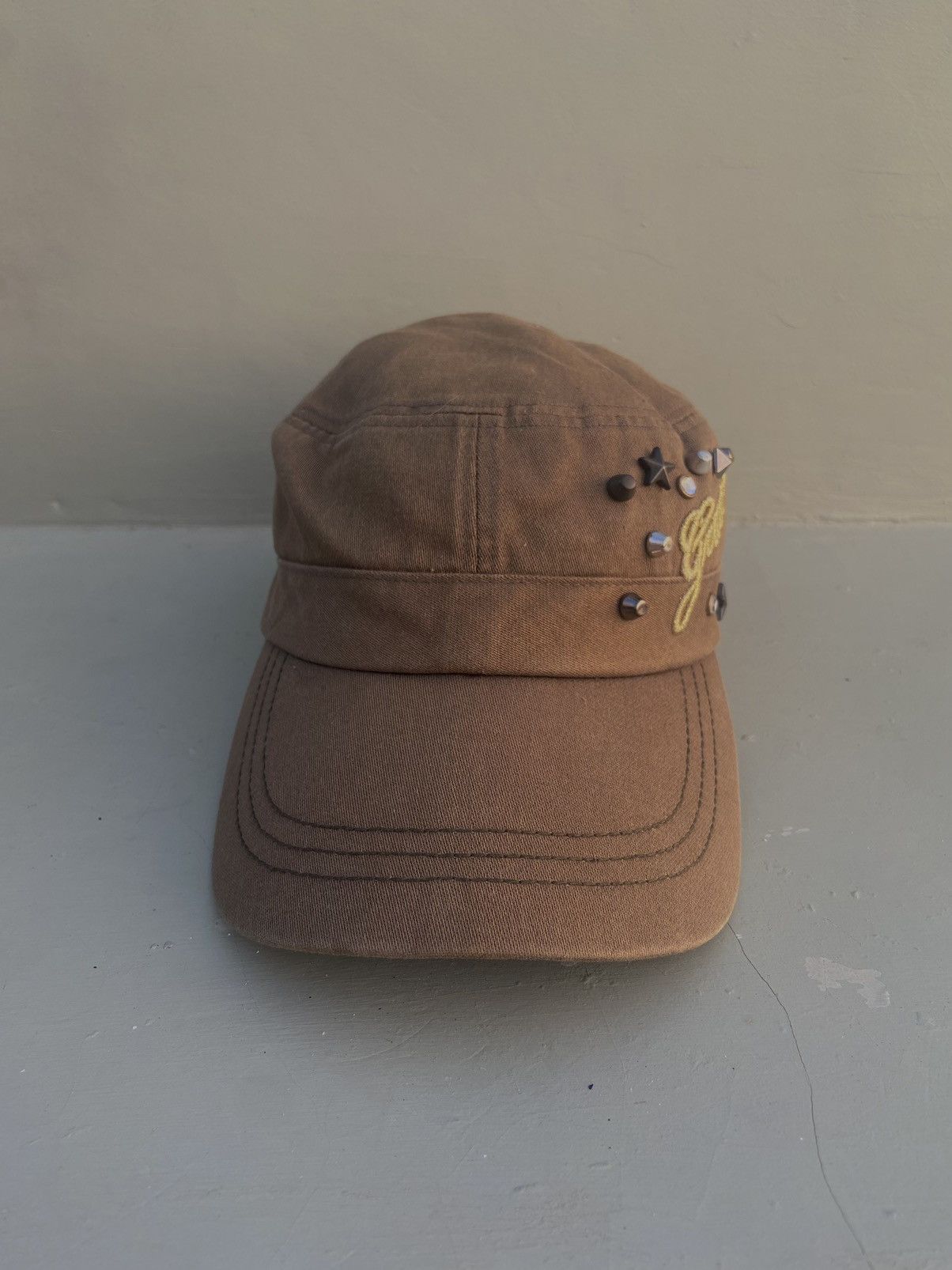 If Six Was Nine 2000s guess studded button ifsixwasnine patrol hat Size ONE SIZE - 4 Thumbnail