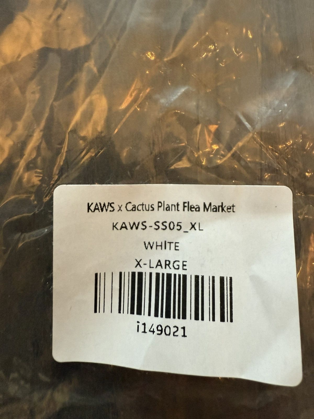 Cactus Plant Flea Market × Kaws KAWS x Cactus Plant Flea Market Skeleton Tee White Size XL Size US XL / EU 56 / 4 - 6 Thumbnail