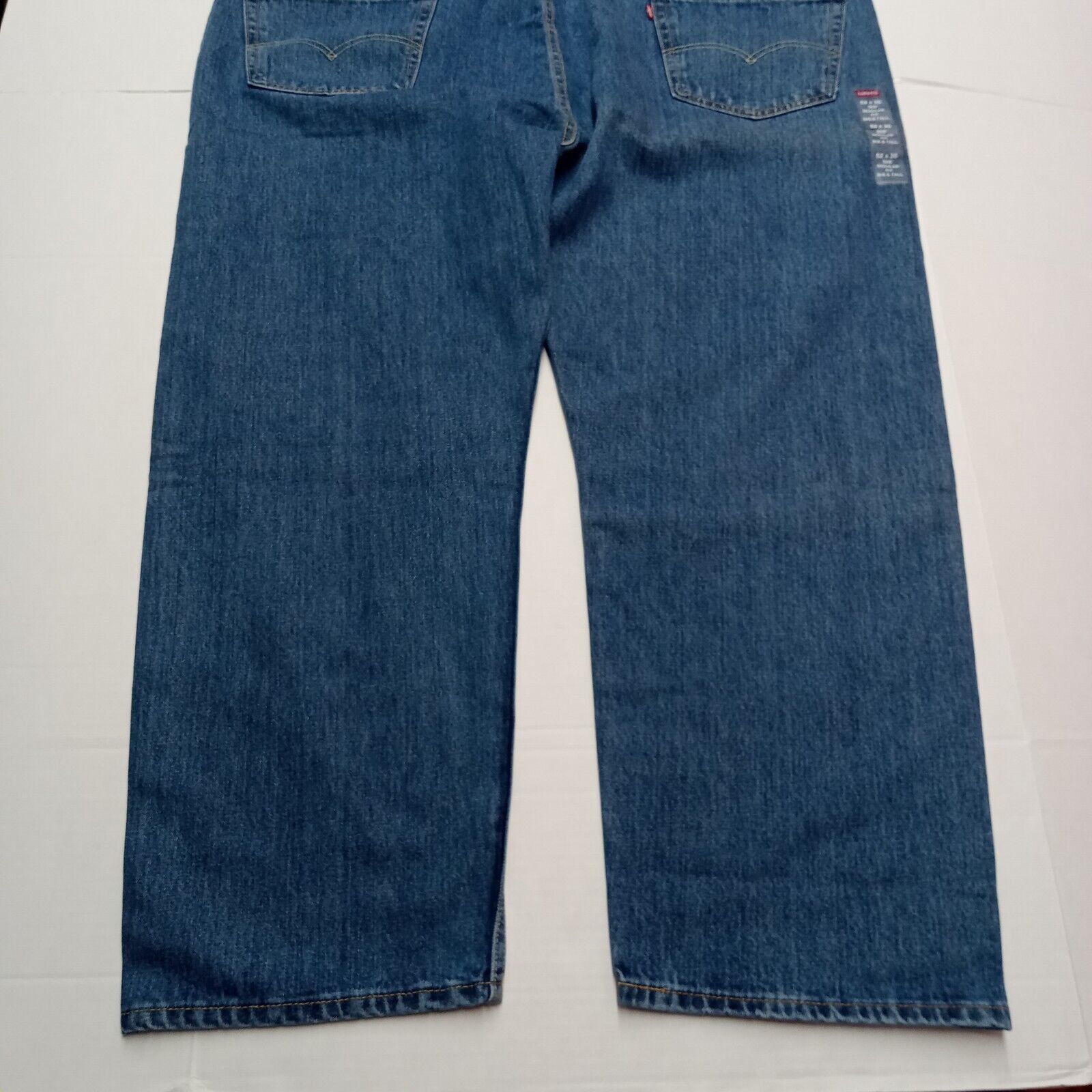 Levi's Levi's 505 Jeans Men's 52x30 Regular Fit Straight Leg Blue Size US 44 / EU 60 - 7 Thumbnail