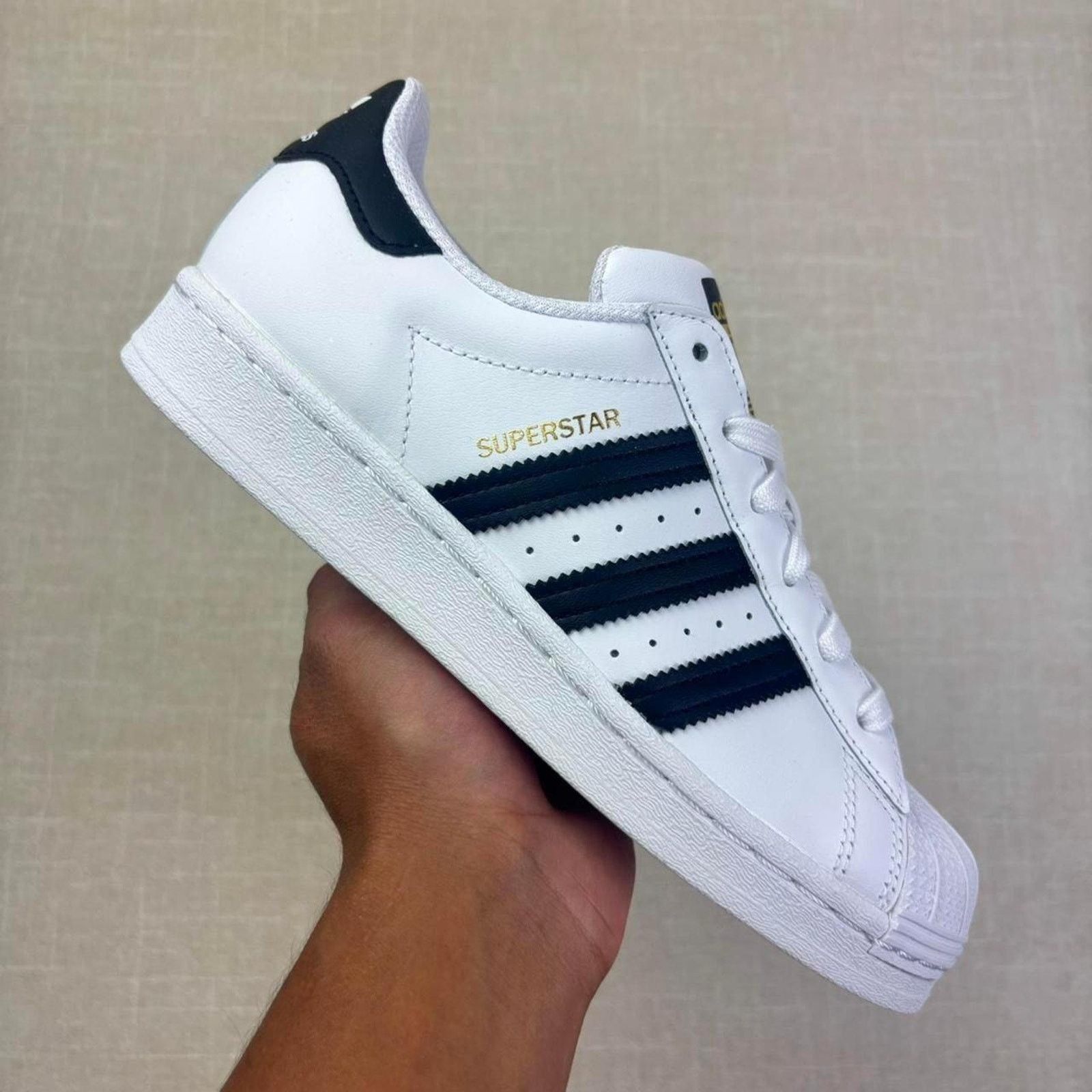 Adidas ☁️ adidas Superstar “Cloud White” 5.5W Size US 5.5 / IT 35.5 - 1 Thumbnail
