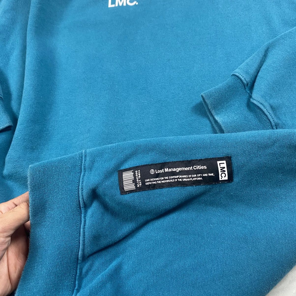 Japanese Brand Lost Management Cities LMC Boxy Crewneck Size US L / EU 52-54 / 3 - 6 Thumbnail