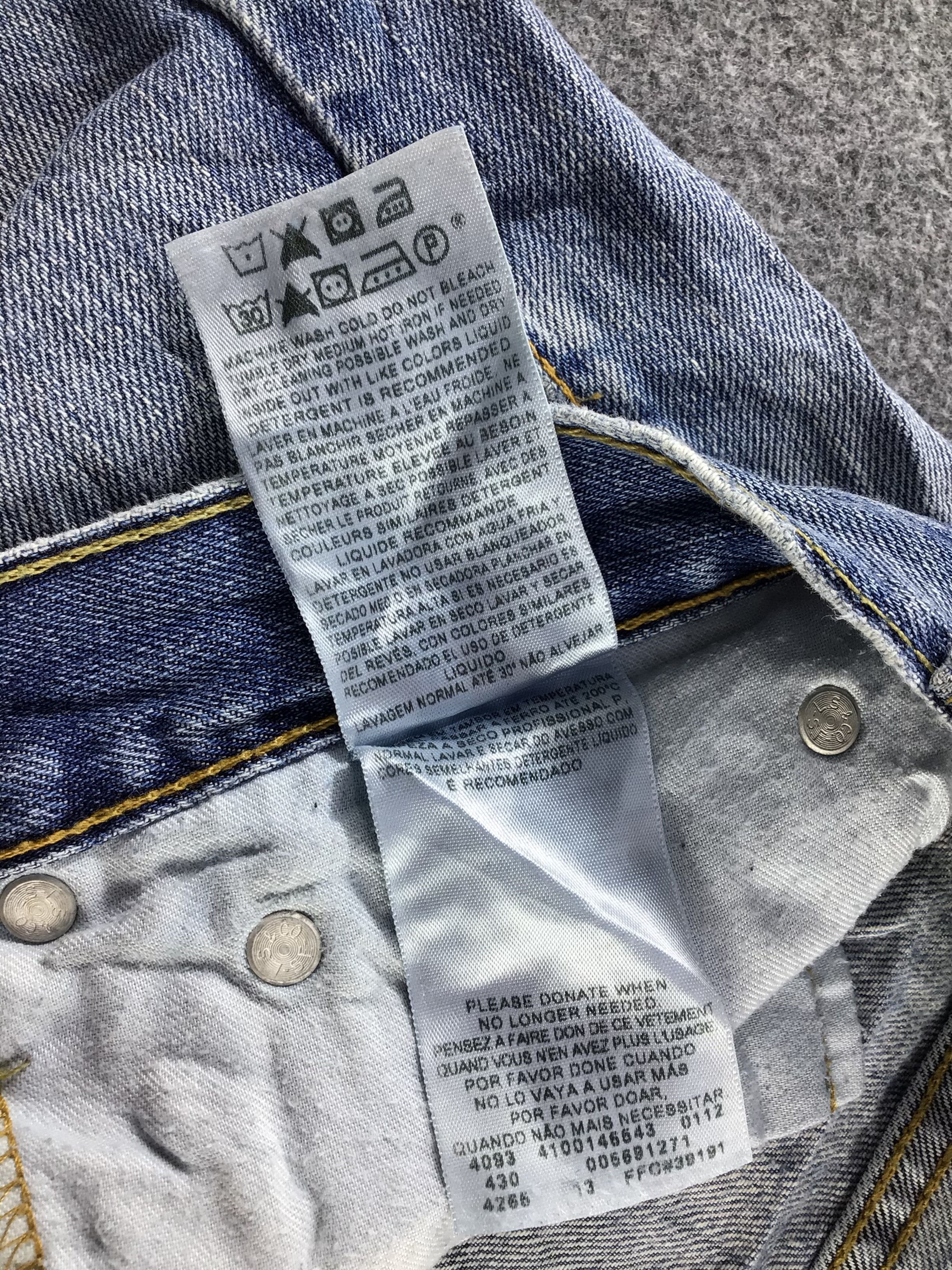 Levi's Vintage Levis 569 Jeans-JM202 Size US 38 / EU 54 - 12 Thumbnail