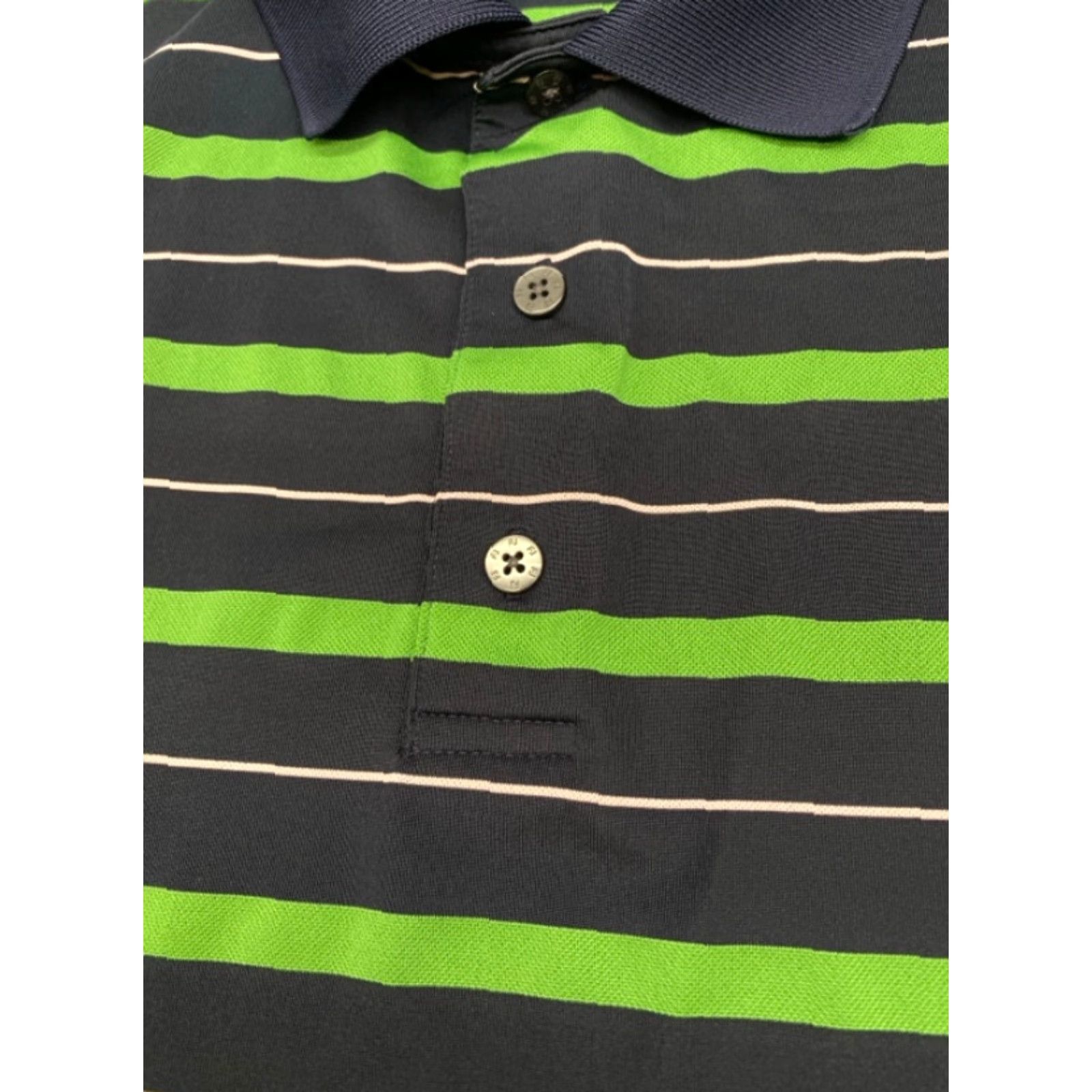 Footjoy FootJoy Polo Shirt Men XL Short Sleeve Multicolor Striped Polo Golf Shirt 5266 Size US XL / EU 56 / 4 - 3 Thumbnail