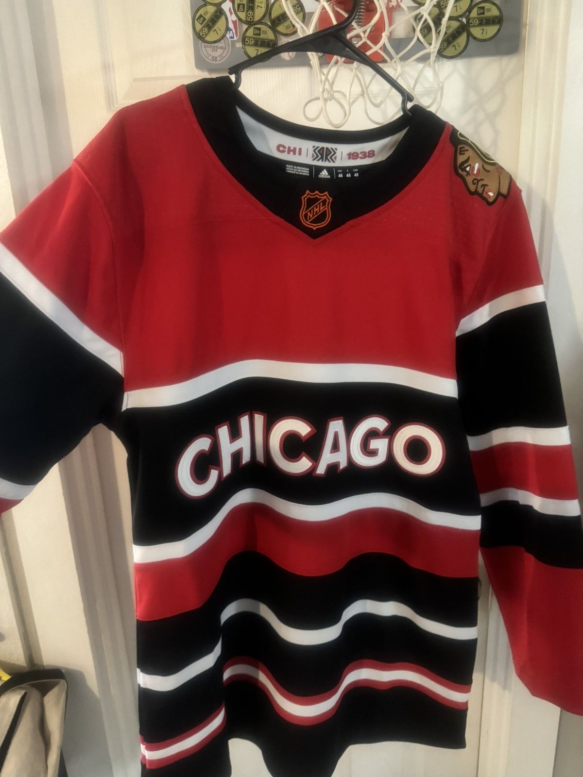 Other Reverse Retro Blank Chicago Blackhawks Jersey Size US S / EU 44-46 / 1 - 1 Thumbnail