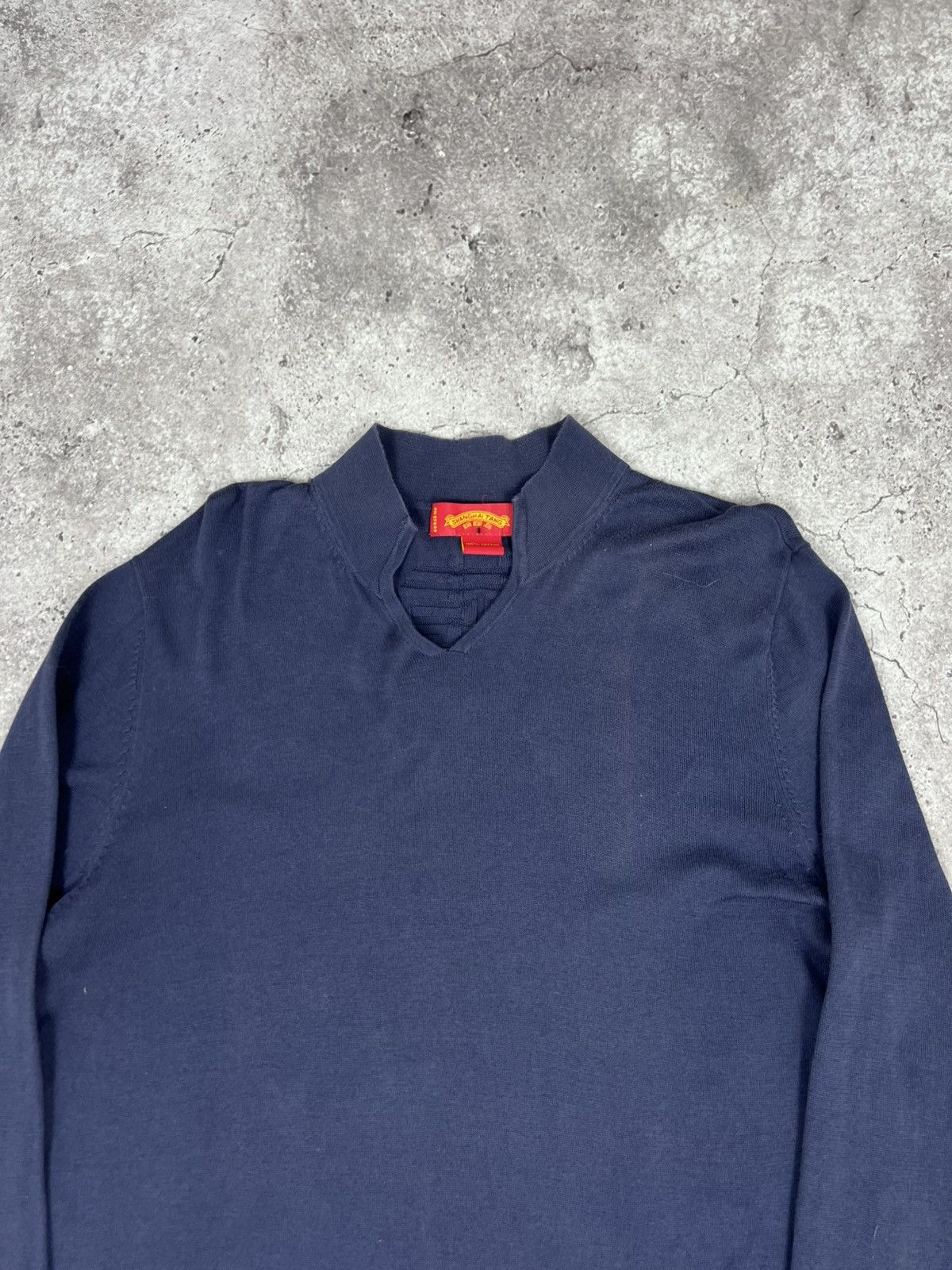 Shanghai Tang SHANGHAI TANG MEN'S LONG SLEEVE COTTON SWEATER Size US S / EU 44-46 / 1 - 4 Thumbnail