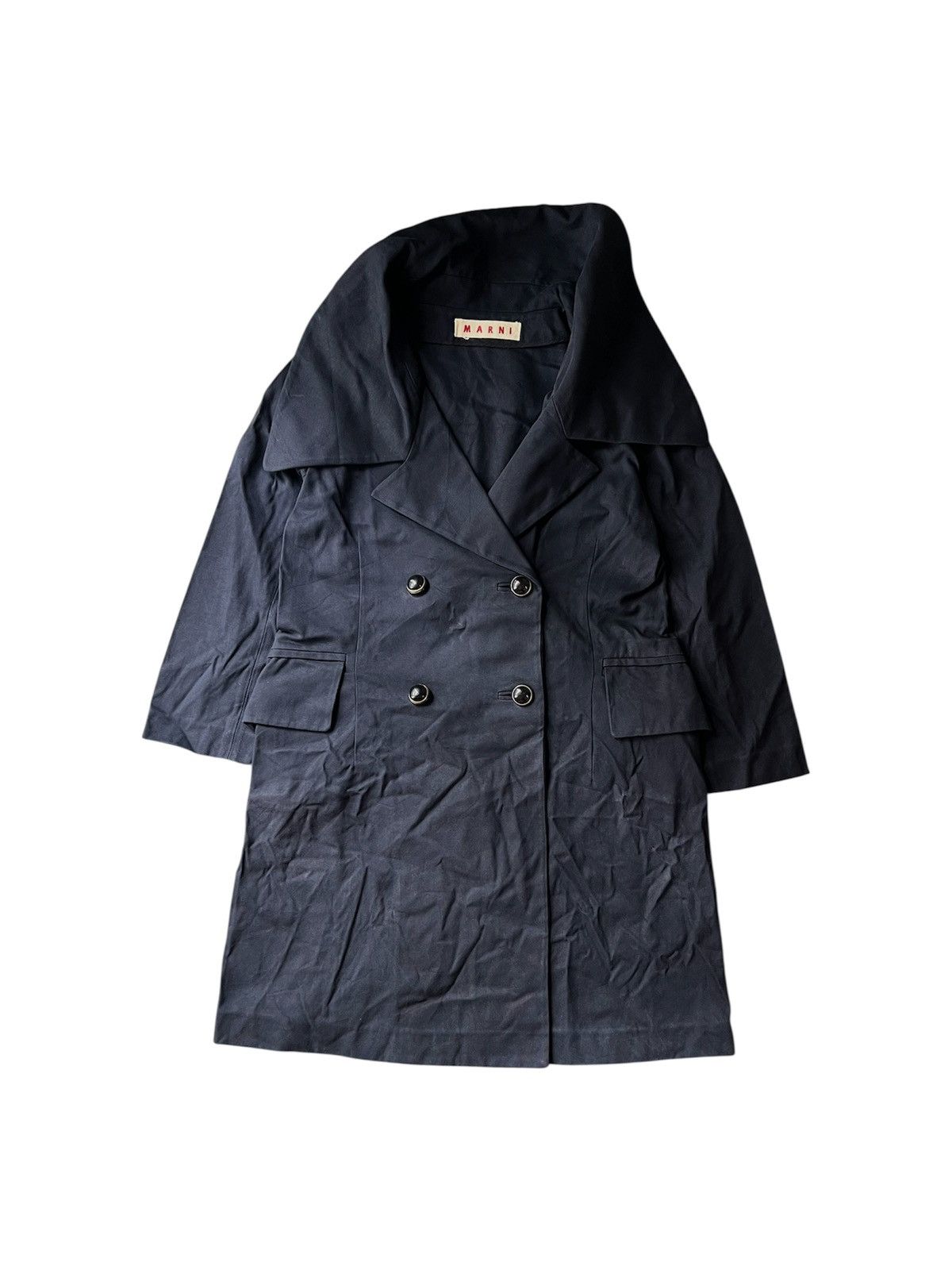 Marni Marni Coat Jacket Vintage Canvas Size XS / US 0-2 / IT 36-38 - 1 Thumbnail