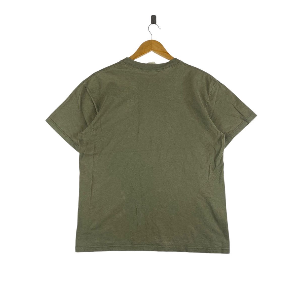 A.P.C. APC SECTION MUSICALE French Designer Logo Print Khaki Short Size US M / EU 48-50 / 2 - 3 Thumbnail