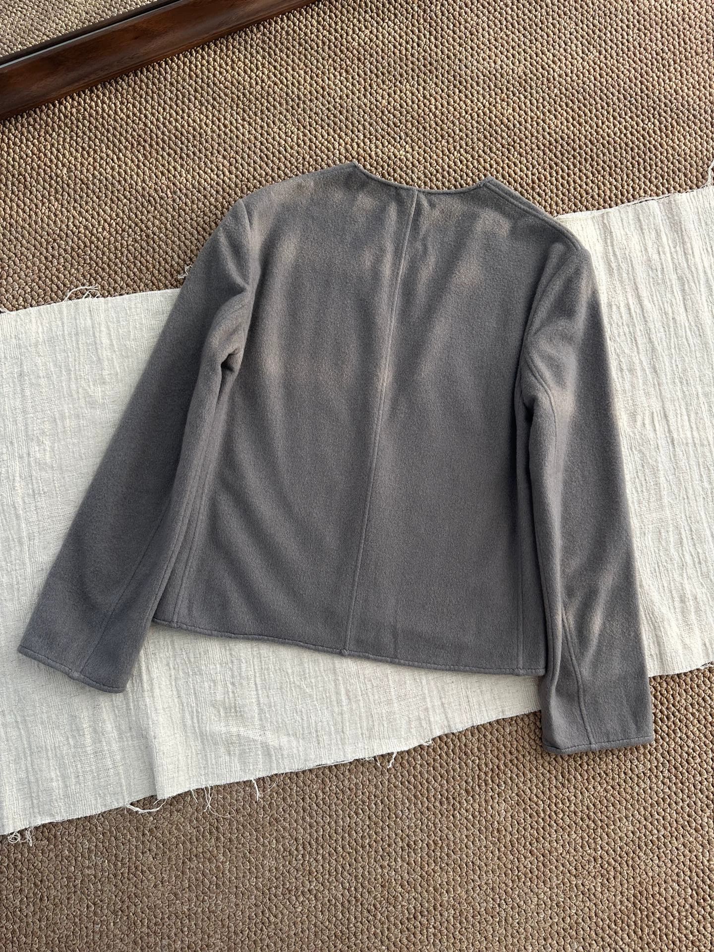 Hermes HERMES Margiela Era casual cashmere short women's jacket Size M / US 6-8 / IT 42-44 - 6 Thumbnail