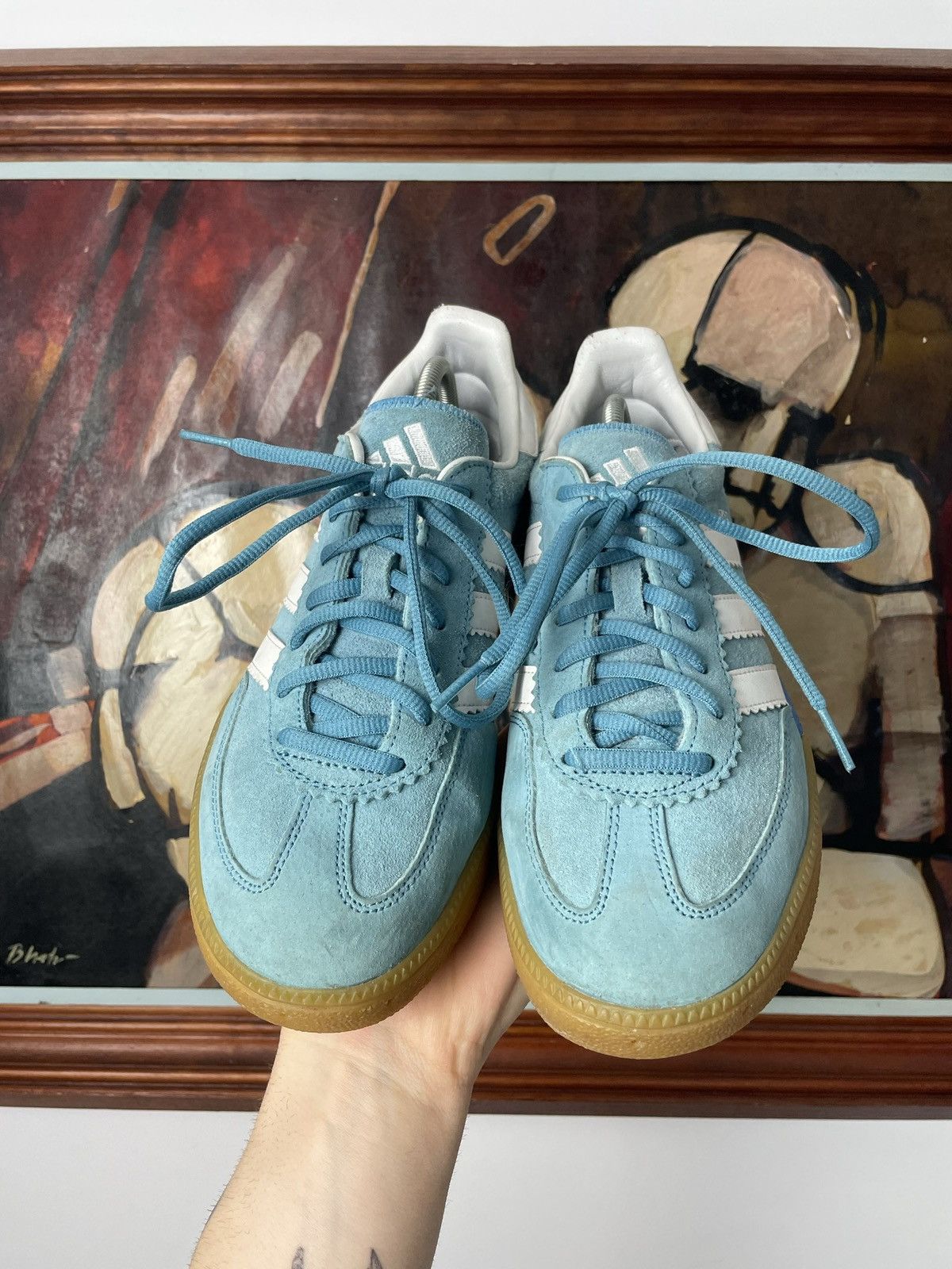 Adidas Adidas Special Low Hype Sneakers Light Blue 2014 Casual Rare Size US 7 / EU 40 - 2 Thumbnail