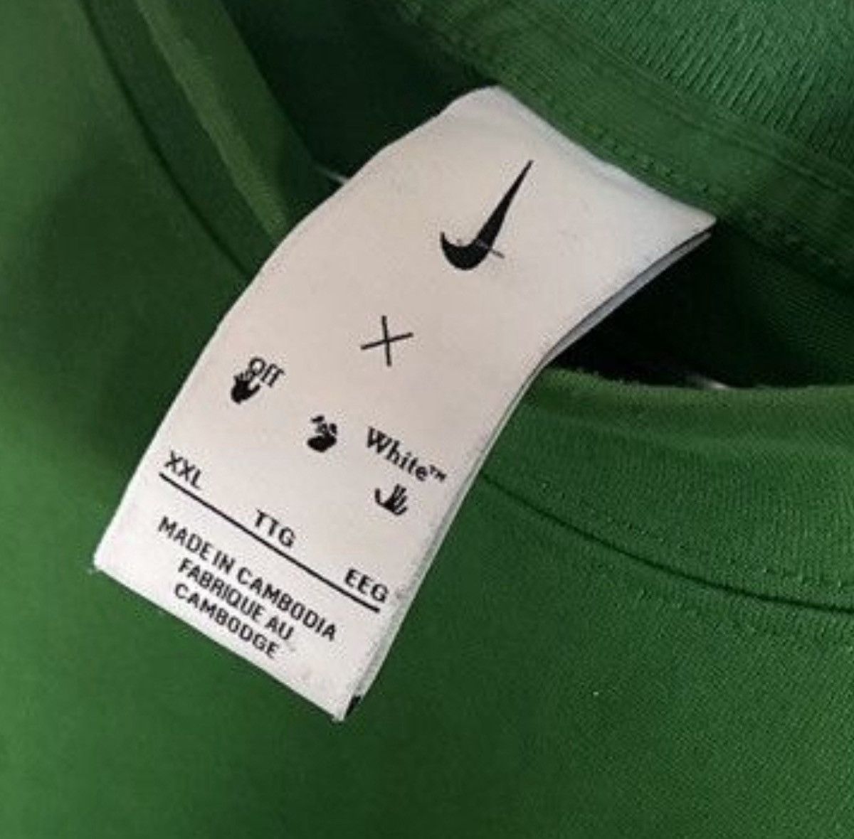 Nike × Off-White Off White x Nike short sleeve Size US XXL / EU 58 / 5 - 6 Thumbnail