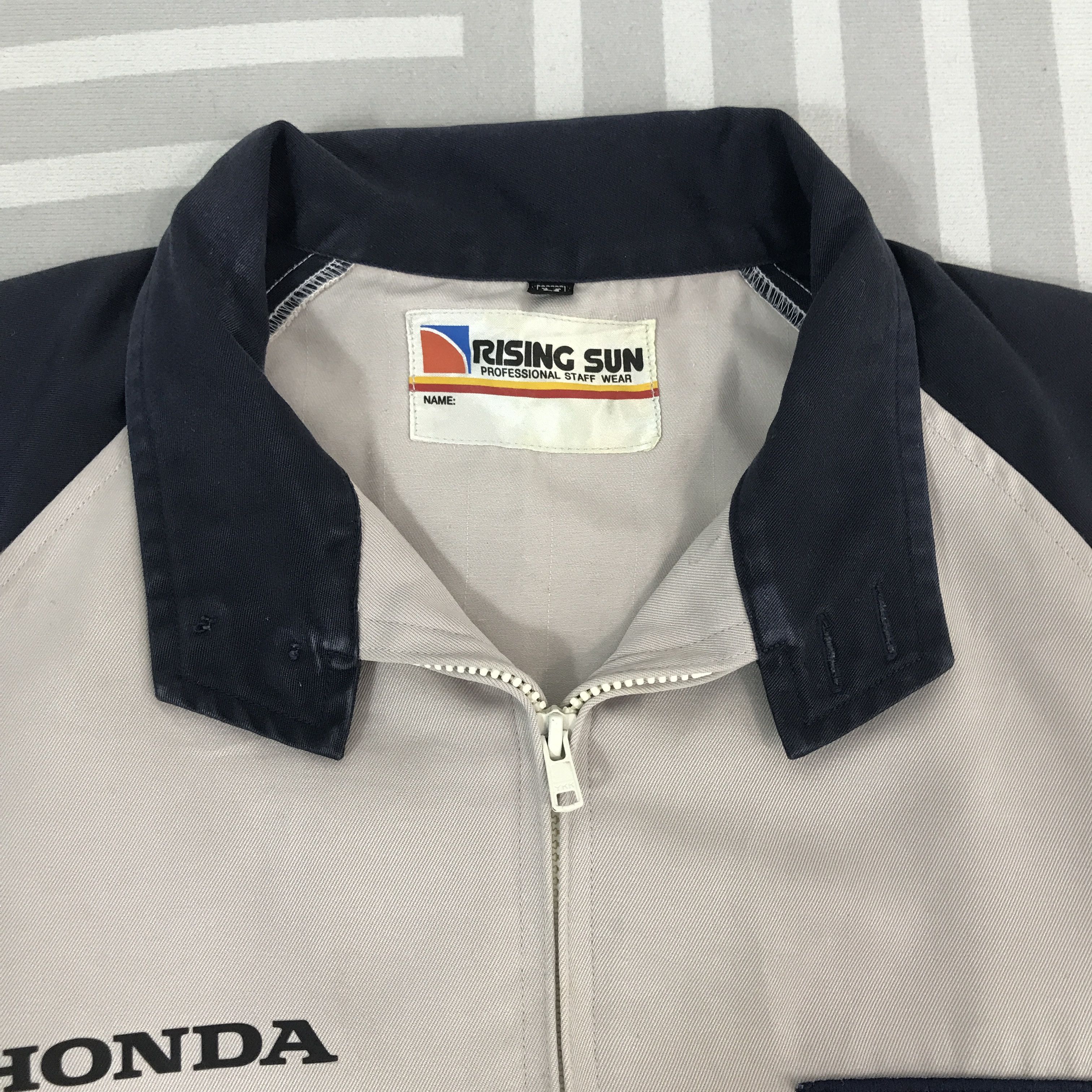 Japanese Brand × Vintage Vintage Honda x Shell oil Racing uniform Jacket Size US L / EU 52-54 / 3 - 6 Thumbnail