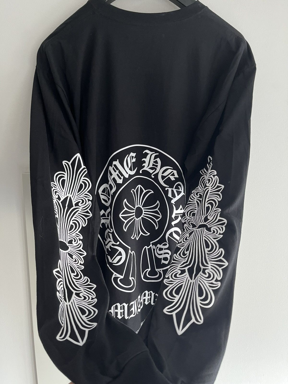 Chrome Hearts Brand NEW Chrome Hearts Miami Logo Shirt Long Sleeve Size US XL / EU 56 / 4 - 3 Thumbnail